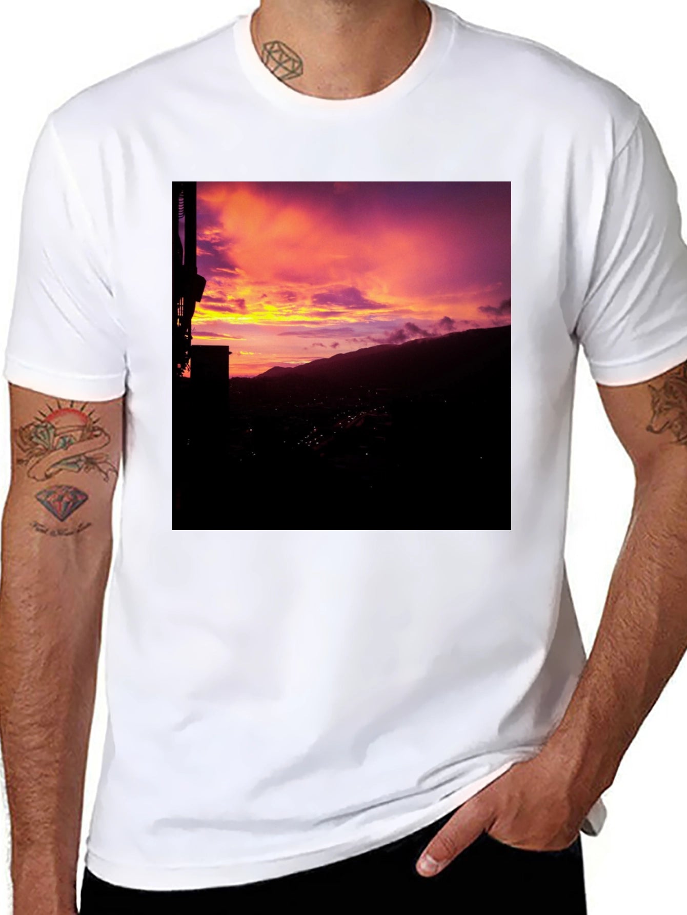 Sunset Mountain View T-Shirt