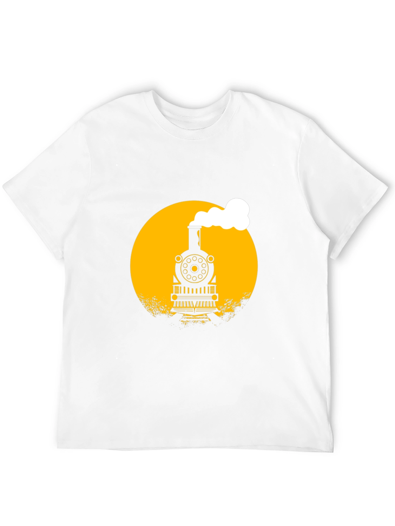 Train Graphic Black T-Shirt