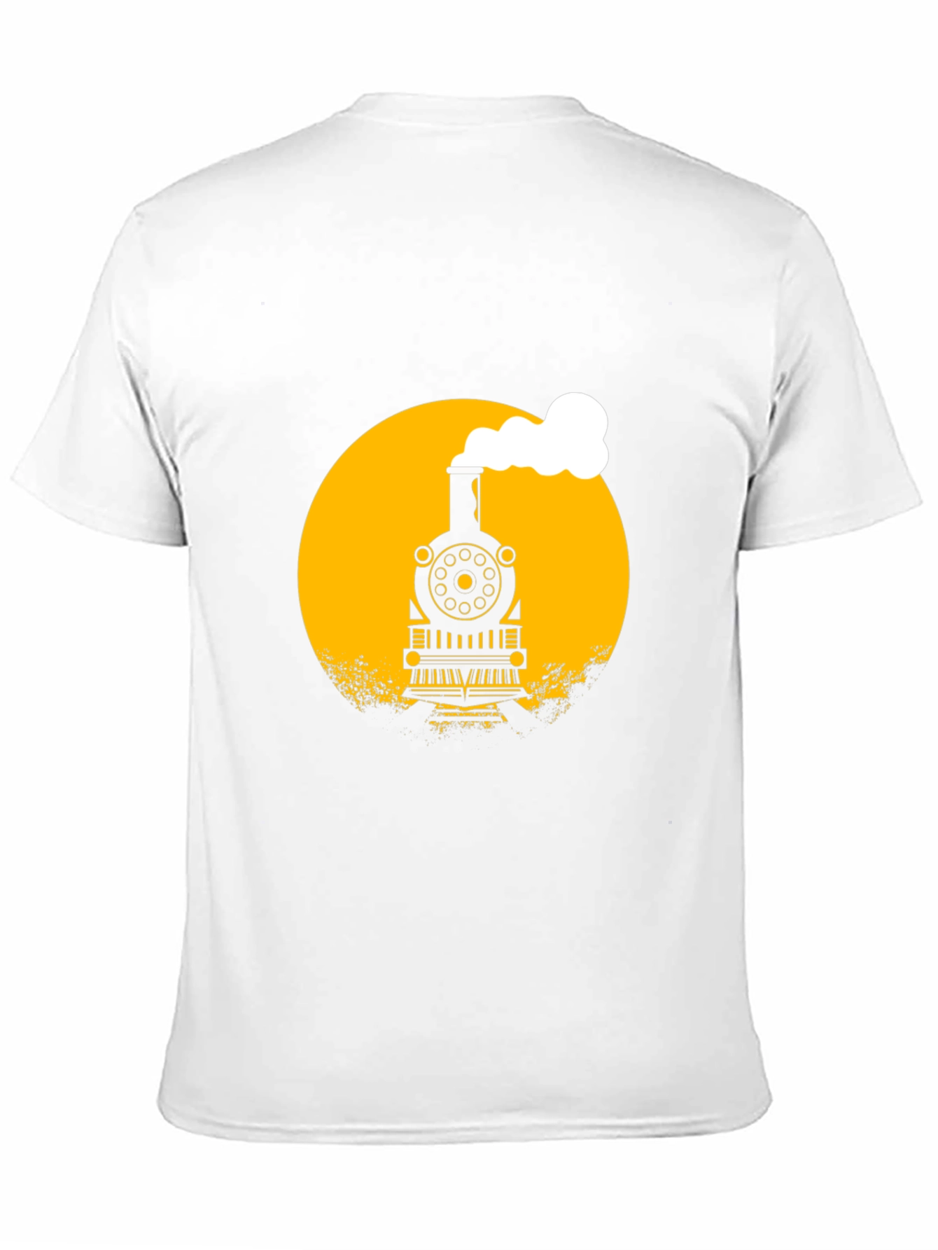 Train Graphic Black T-Shirt