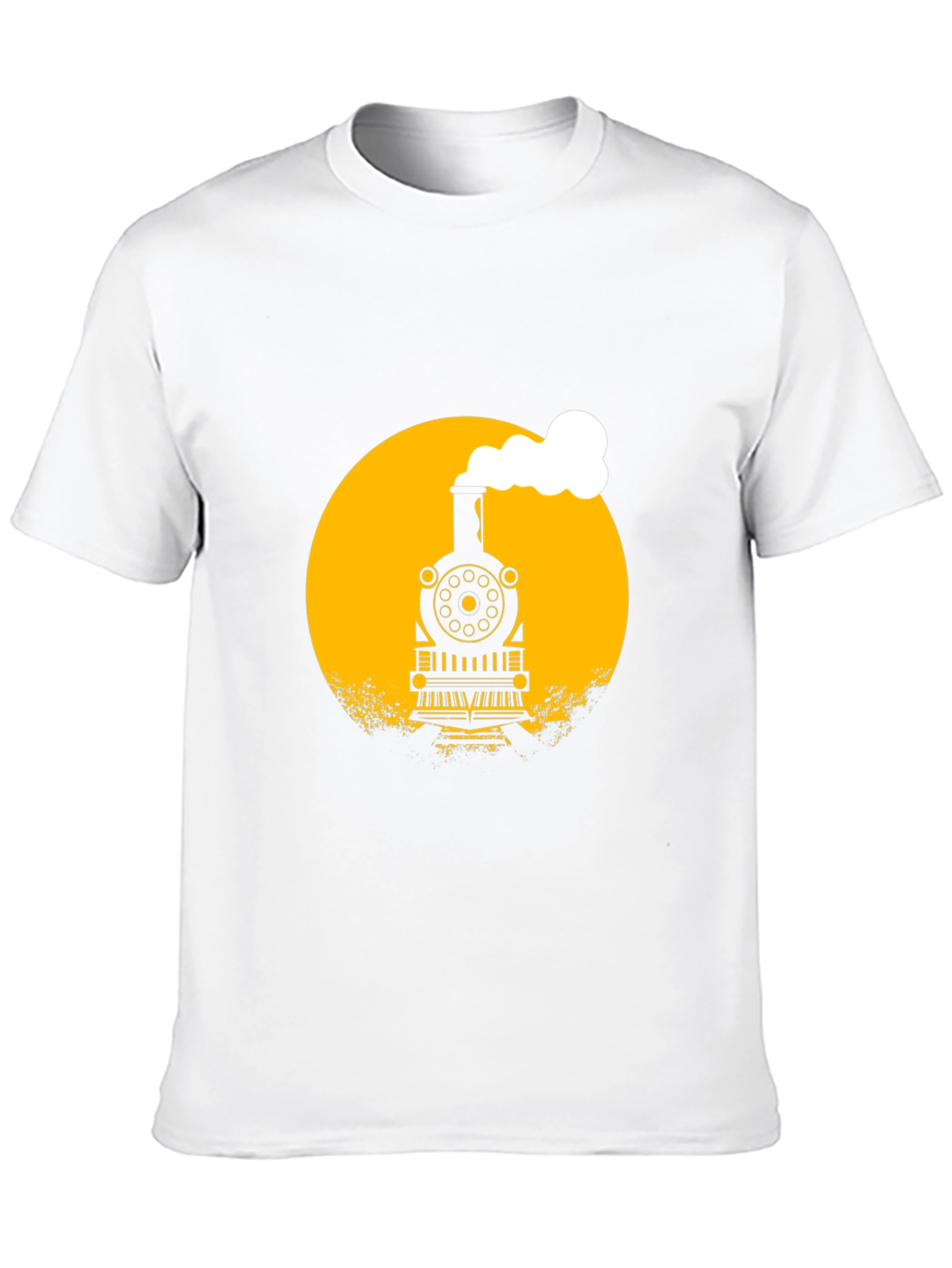 Train Graphic Black T-Shirt
