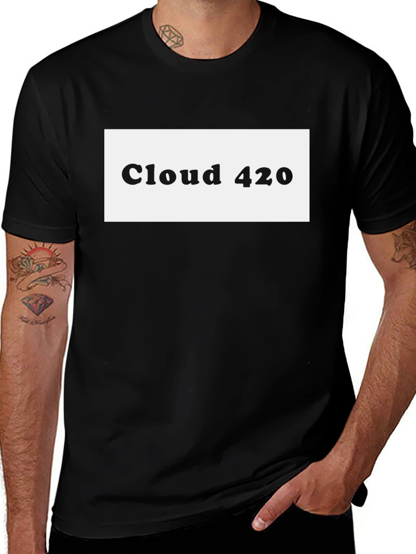 Cloud 420 Graphic Tee - Black T-Shirt