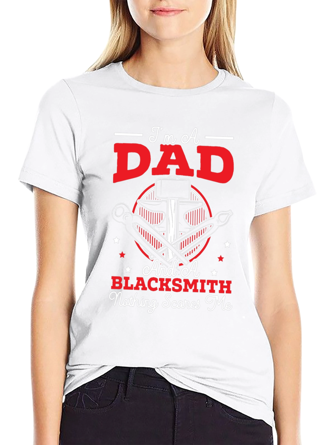 Dad Blacksmith Graphic T-Shirt