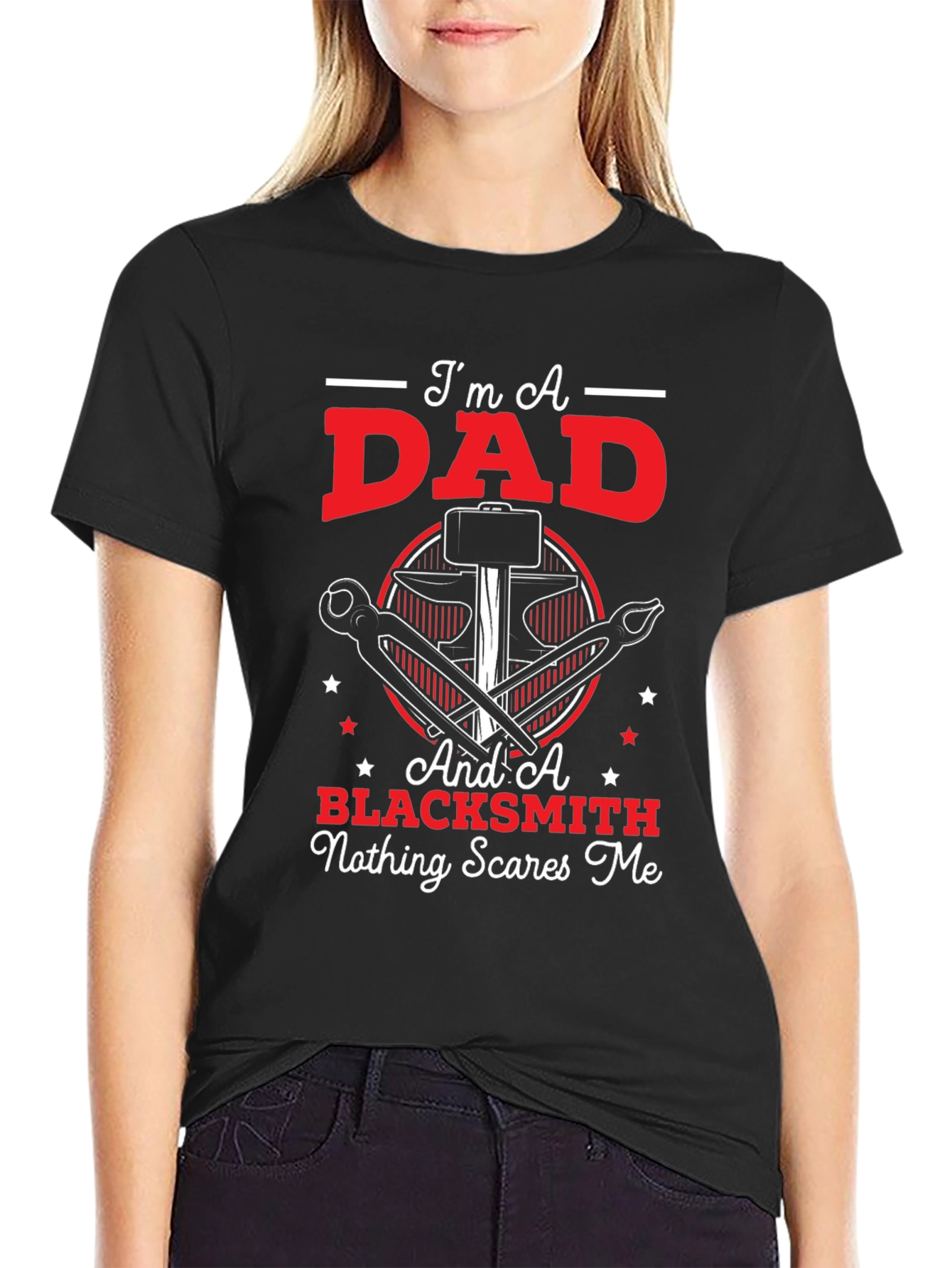Dad Blacksmith Graphic T-Shirt