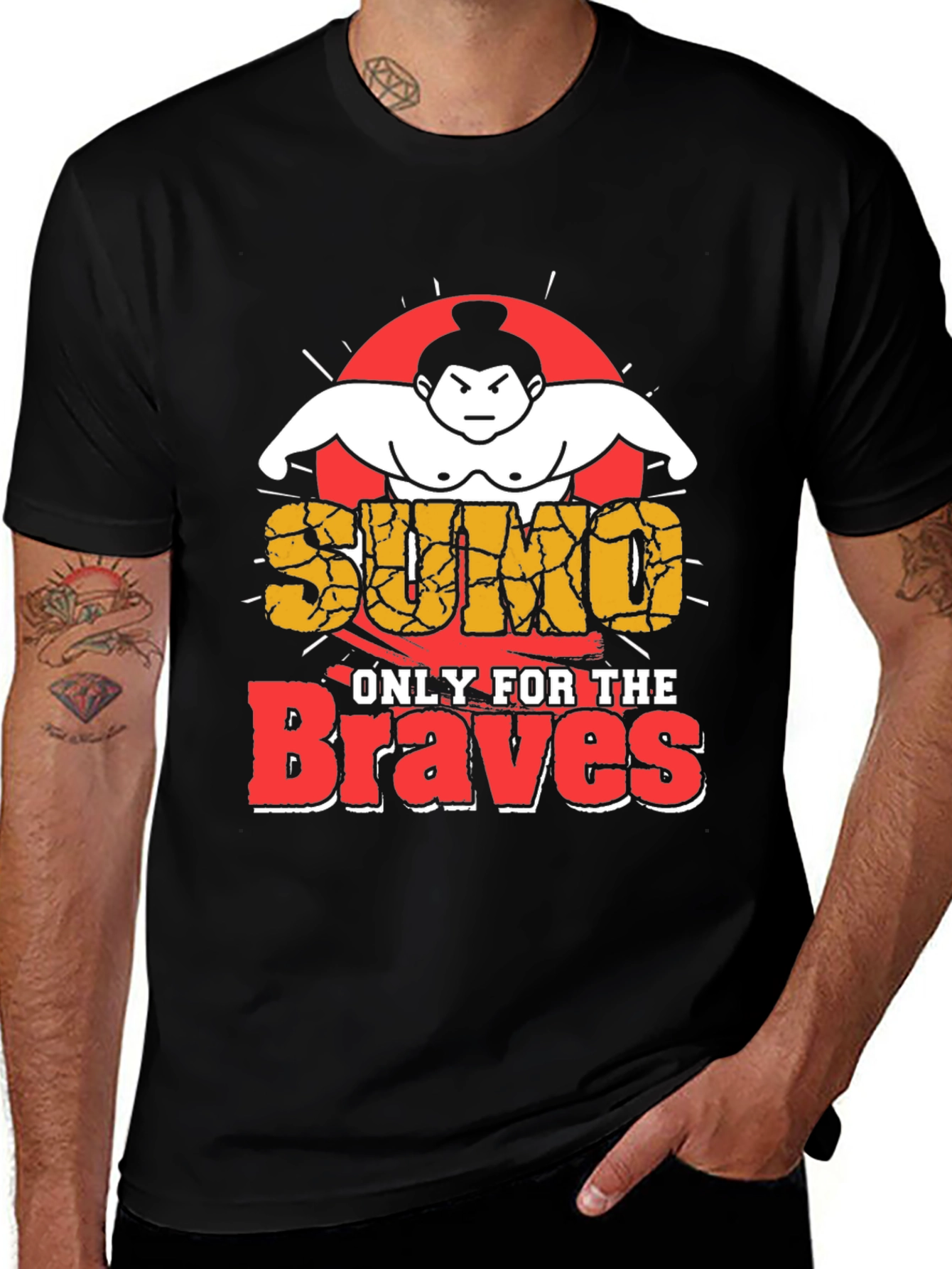 Sumo Braves Graphic T-Shirt