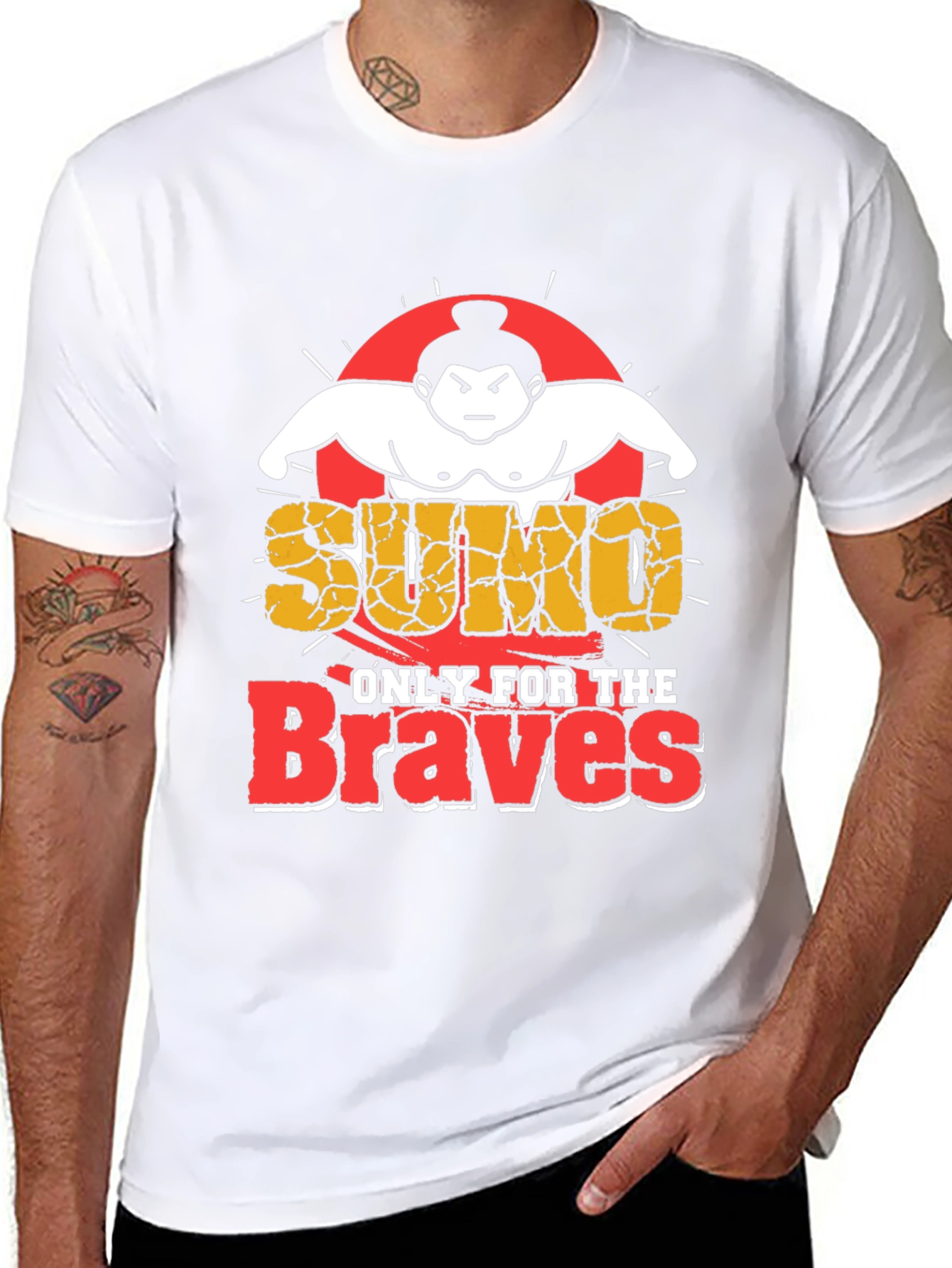 Sumo Braves Graphic T-Shirt