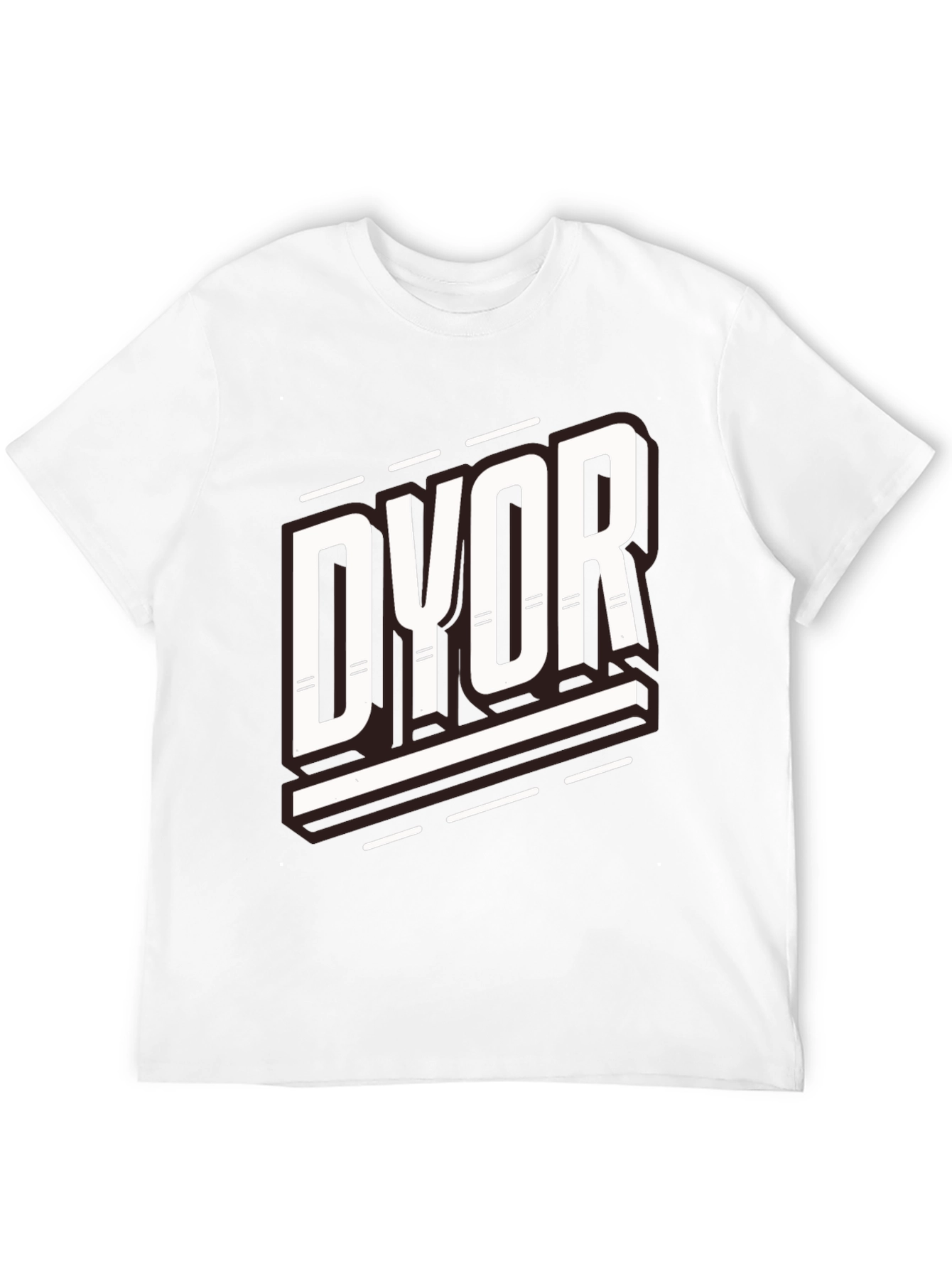 DYOR Black Graphic Tee