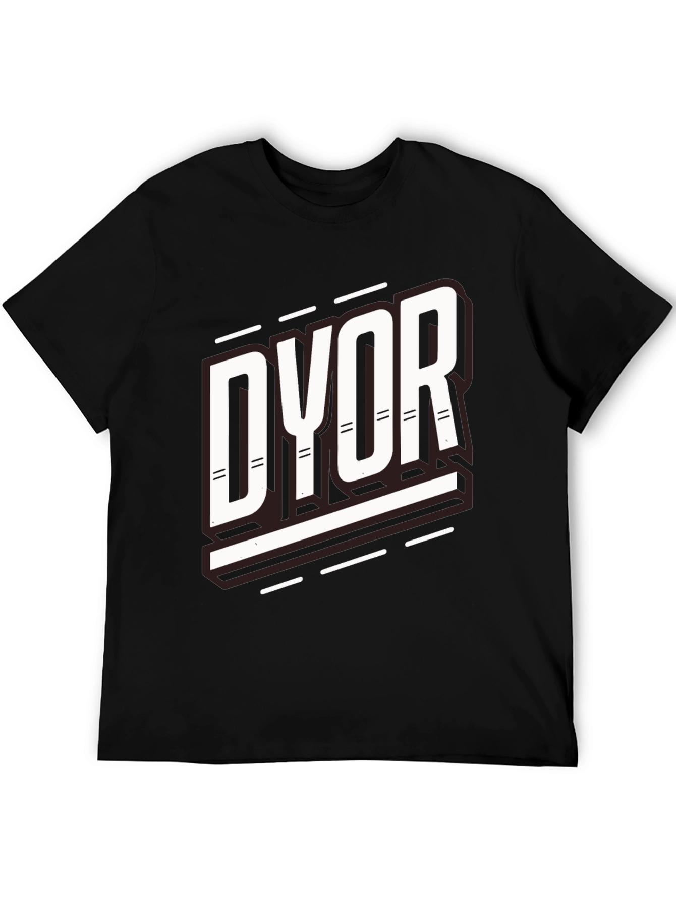 DYOR Black Graphic Tee