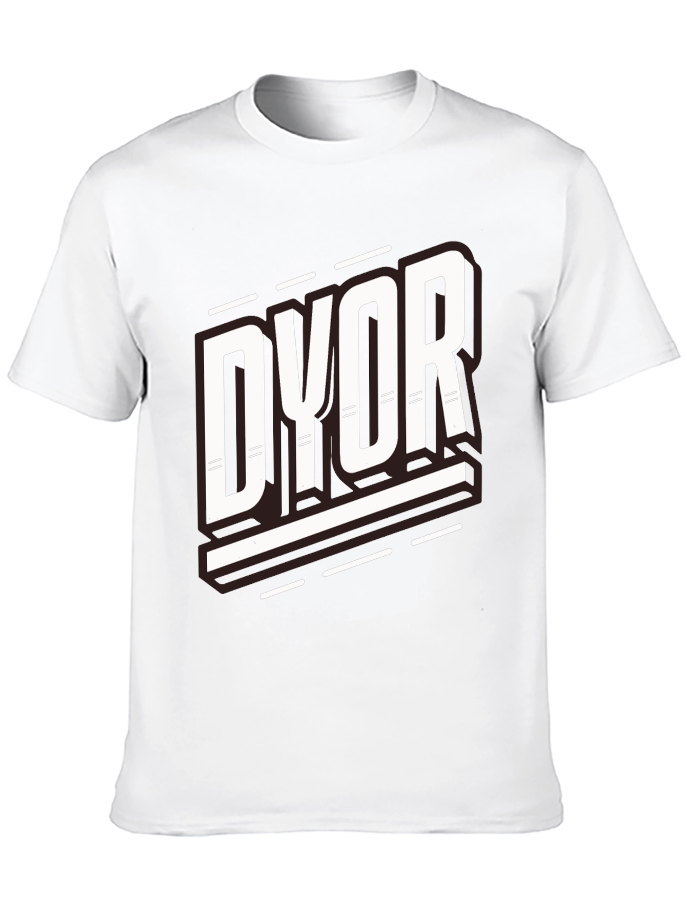 DYOR Black Graphic Tee