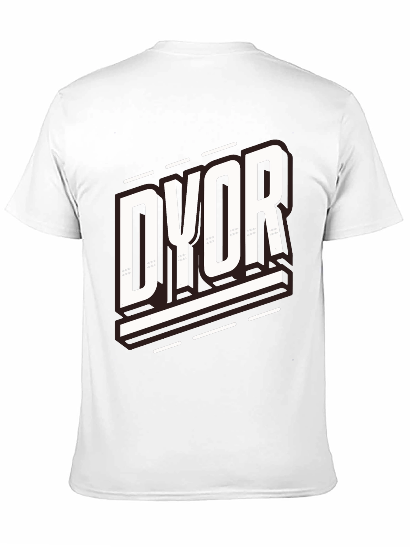DYOR Black Graphic Tee