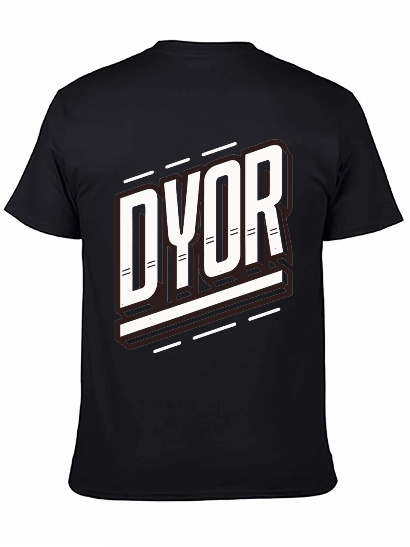 DYOR Black Graphic Tee