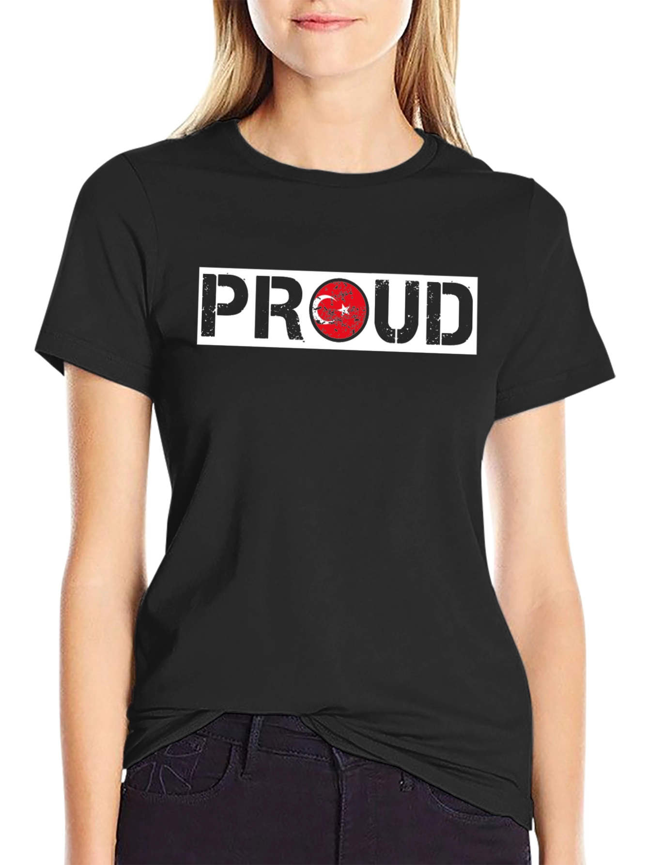Proud Turkish Flag Graphic T-Shirt