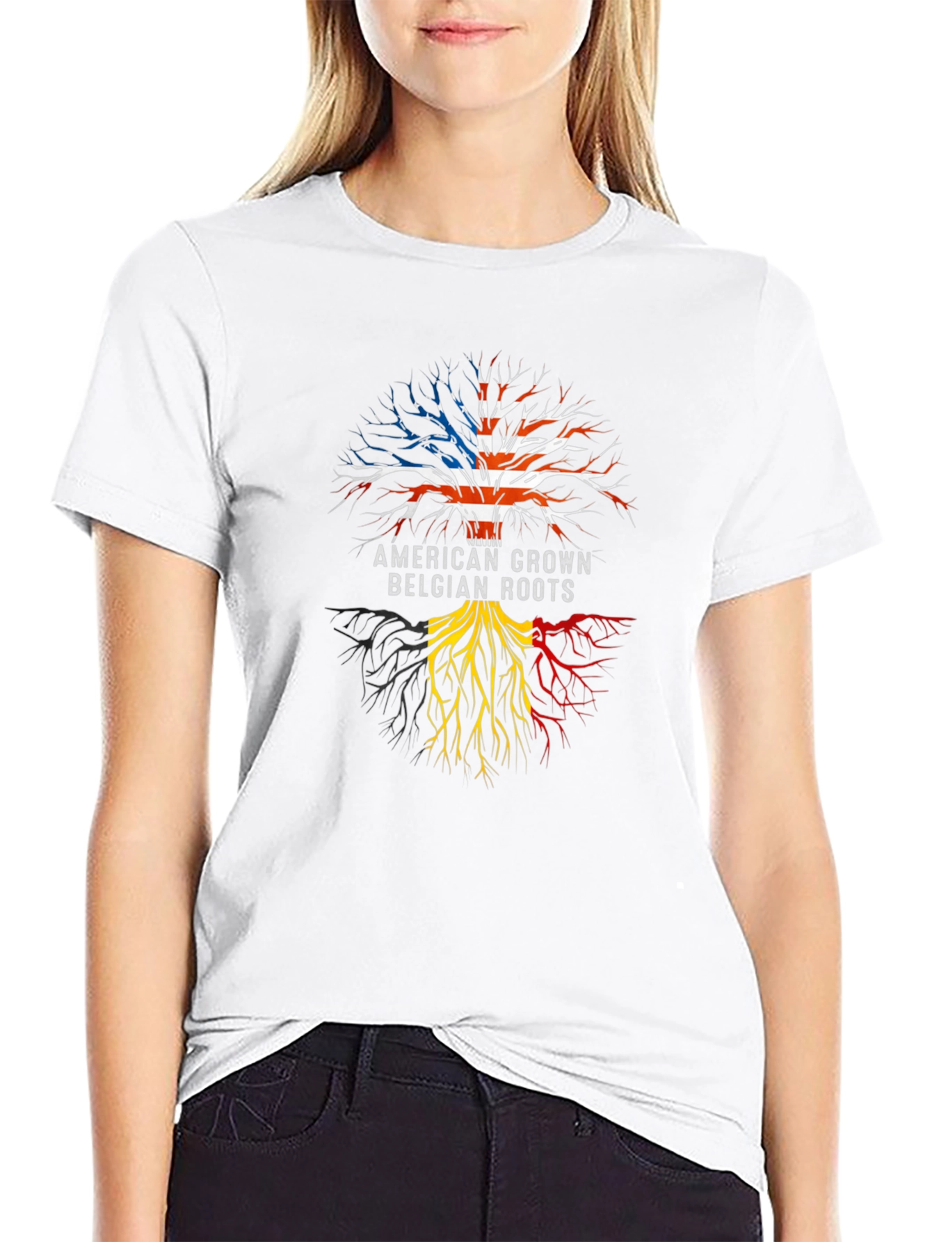 American Grown Belgian Roots T-Shirt
