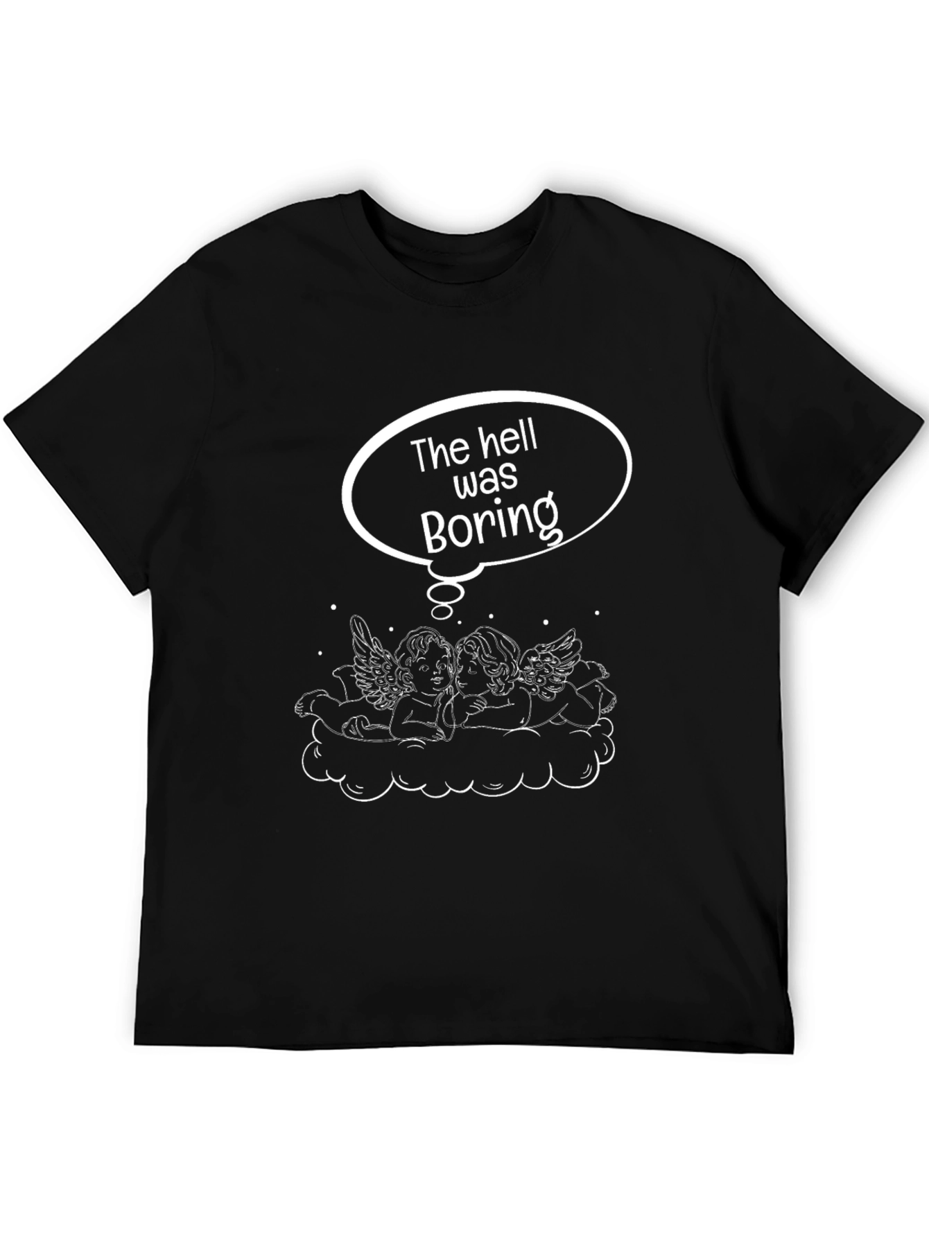 Boring Hell Angels Graphic T-Shirt