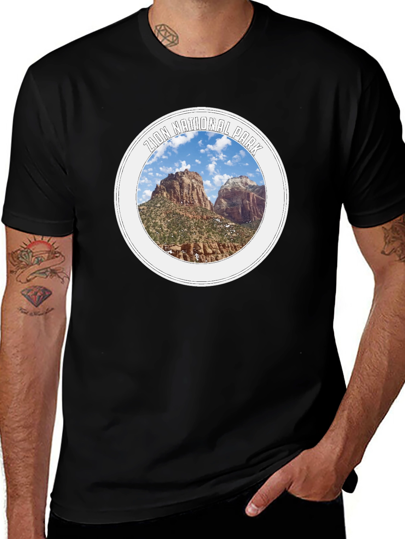 Zion National Park Graphic T-Shirt