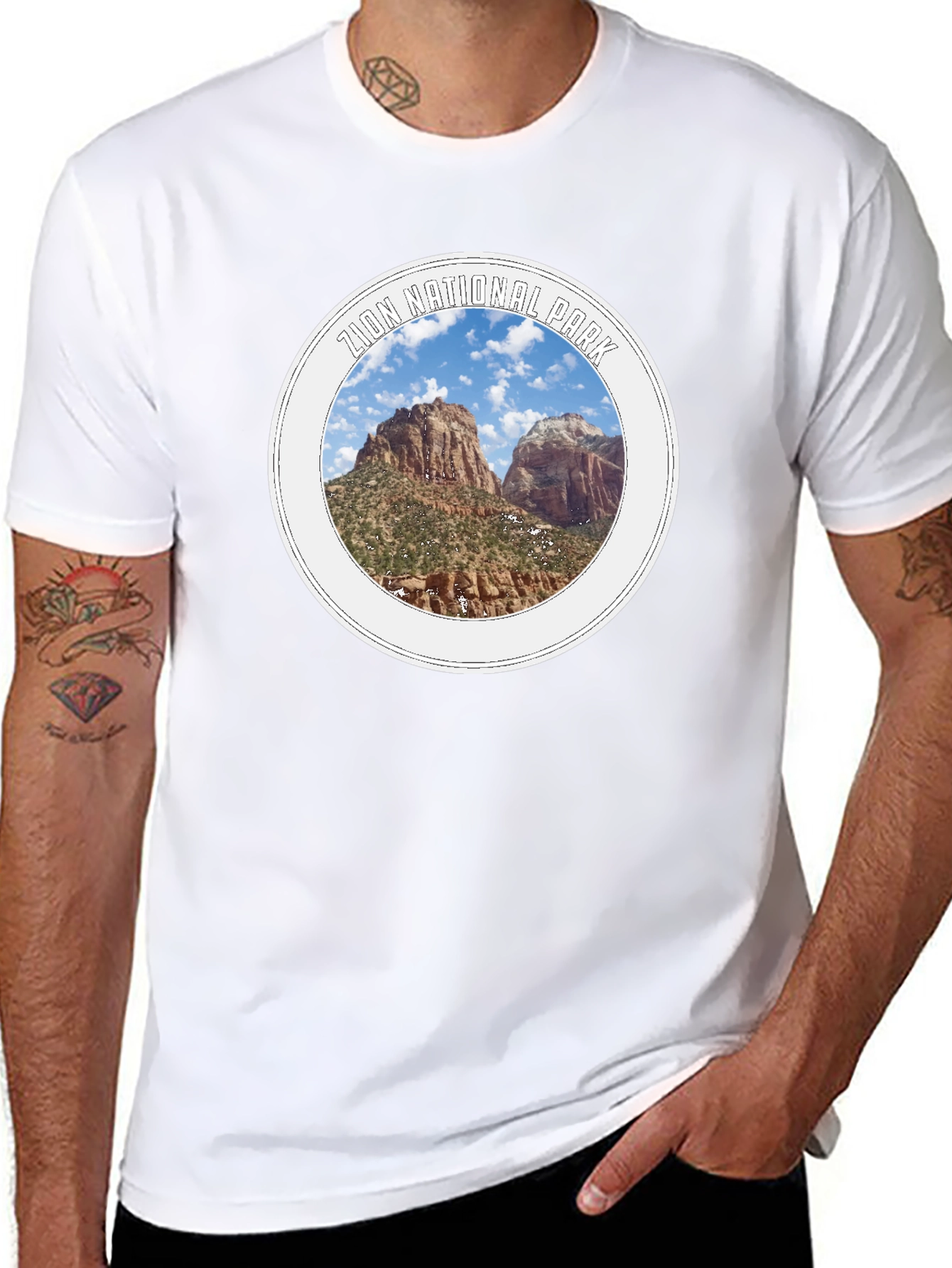 Zion National Park Graphic T-Shirt