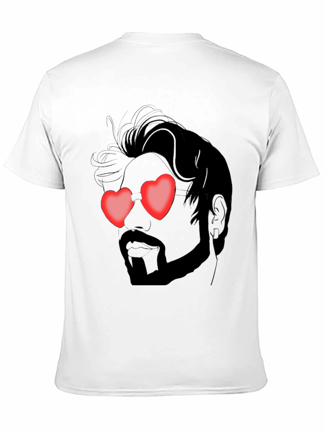 Heart Eyes Man Graphic Tee