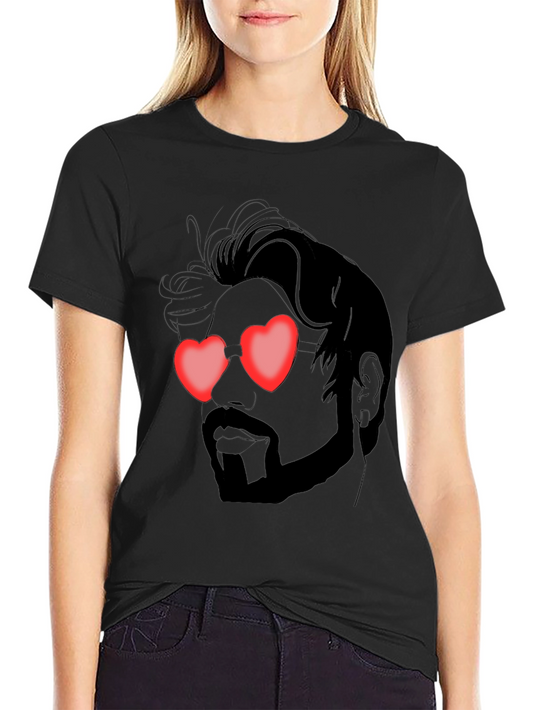 Heart Eyes Man Graphic Tee