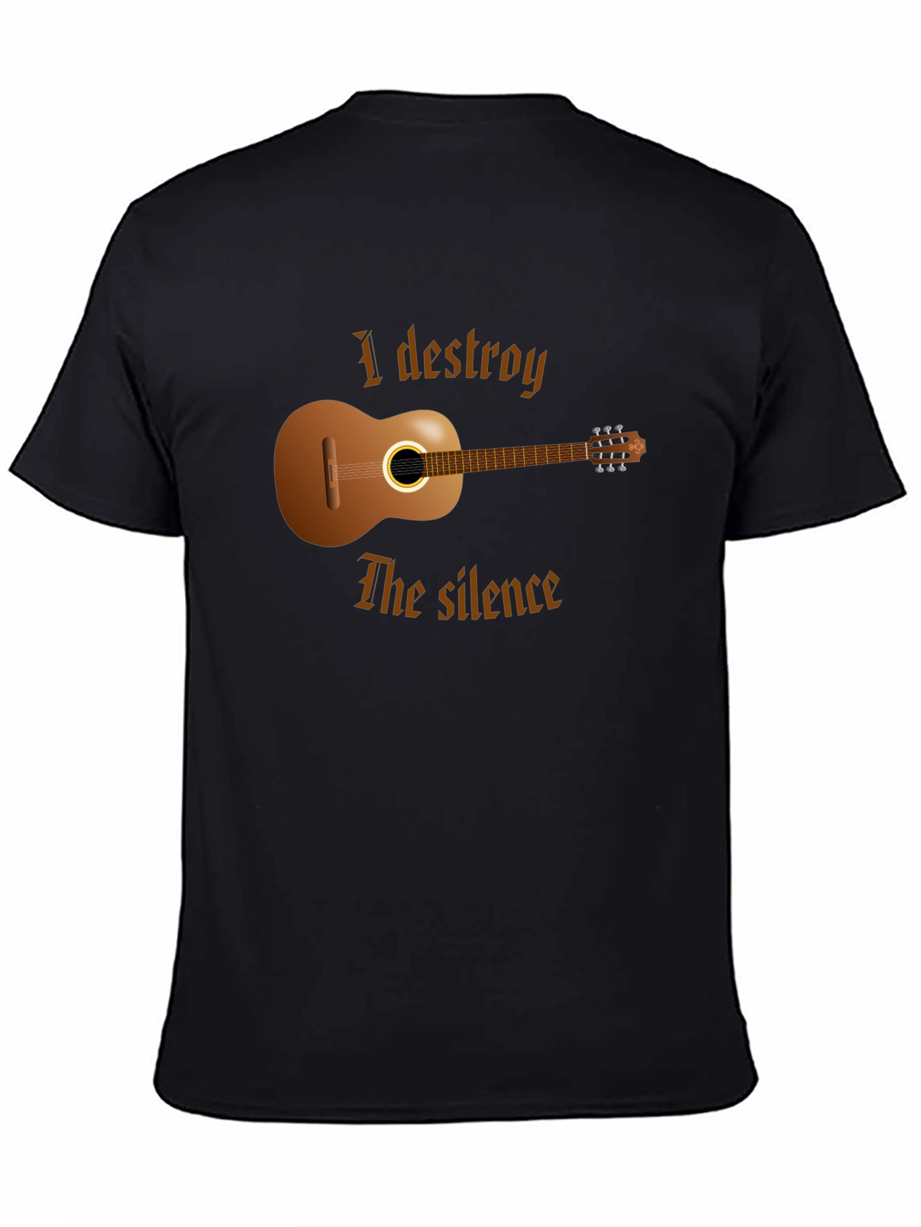 I Destroy the Silence Guitar T-Shirt