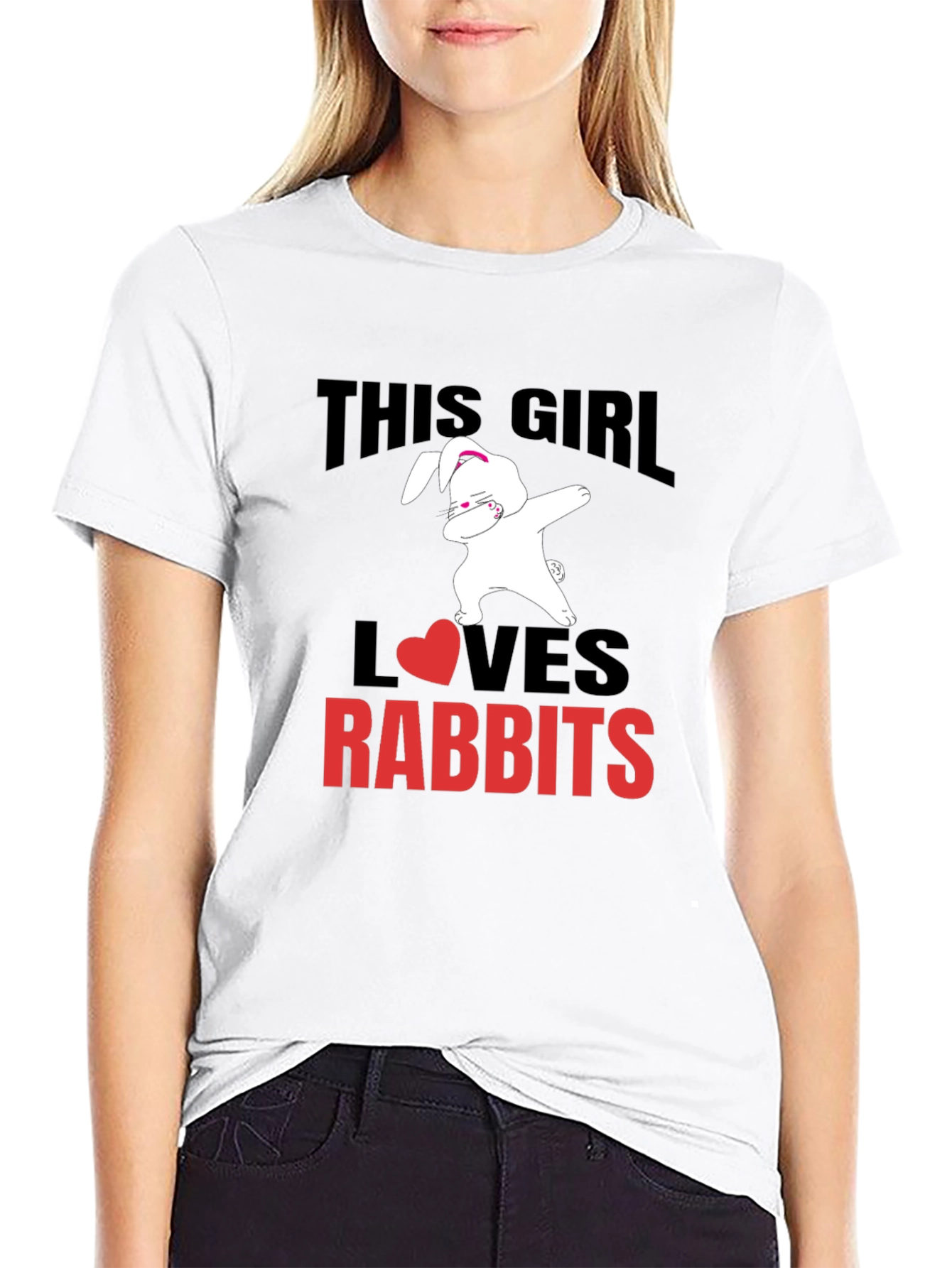 This Girl Loves Rabbits T-Shirt