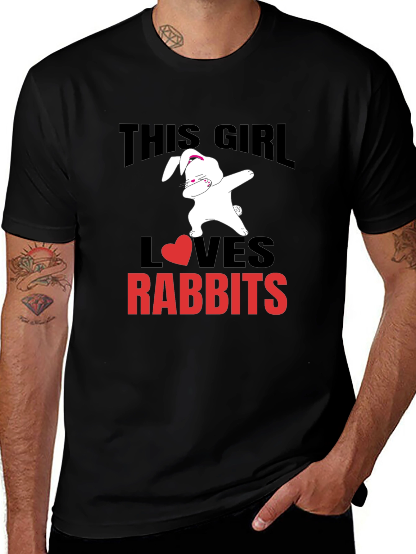 This Girl Loves Rabbits T-Shirt