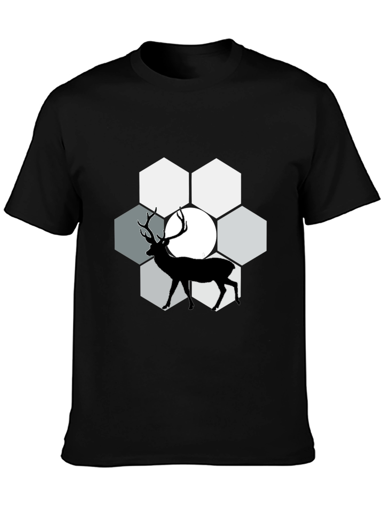 Deer Silhouette Graphic Tee