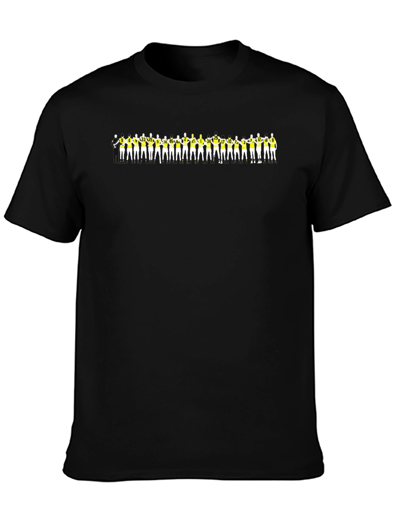 Team Silhouette Graphic Tee - Black