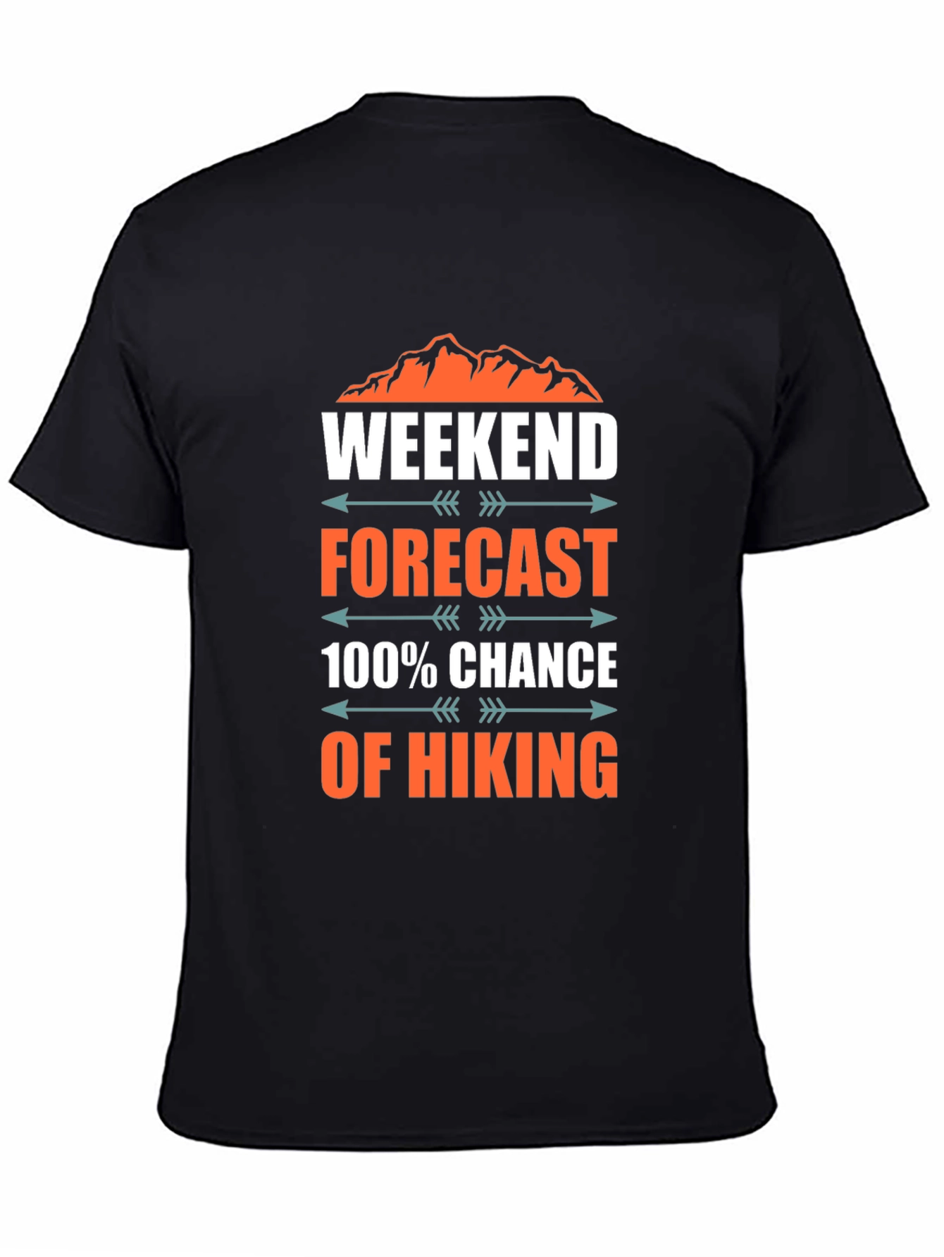 Hiking Forecast T-Shirt - Weekend Adventure
