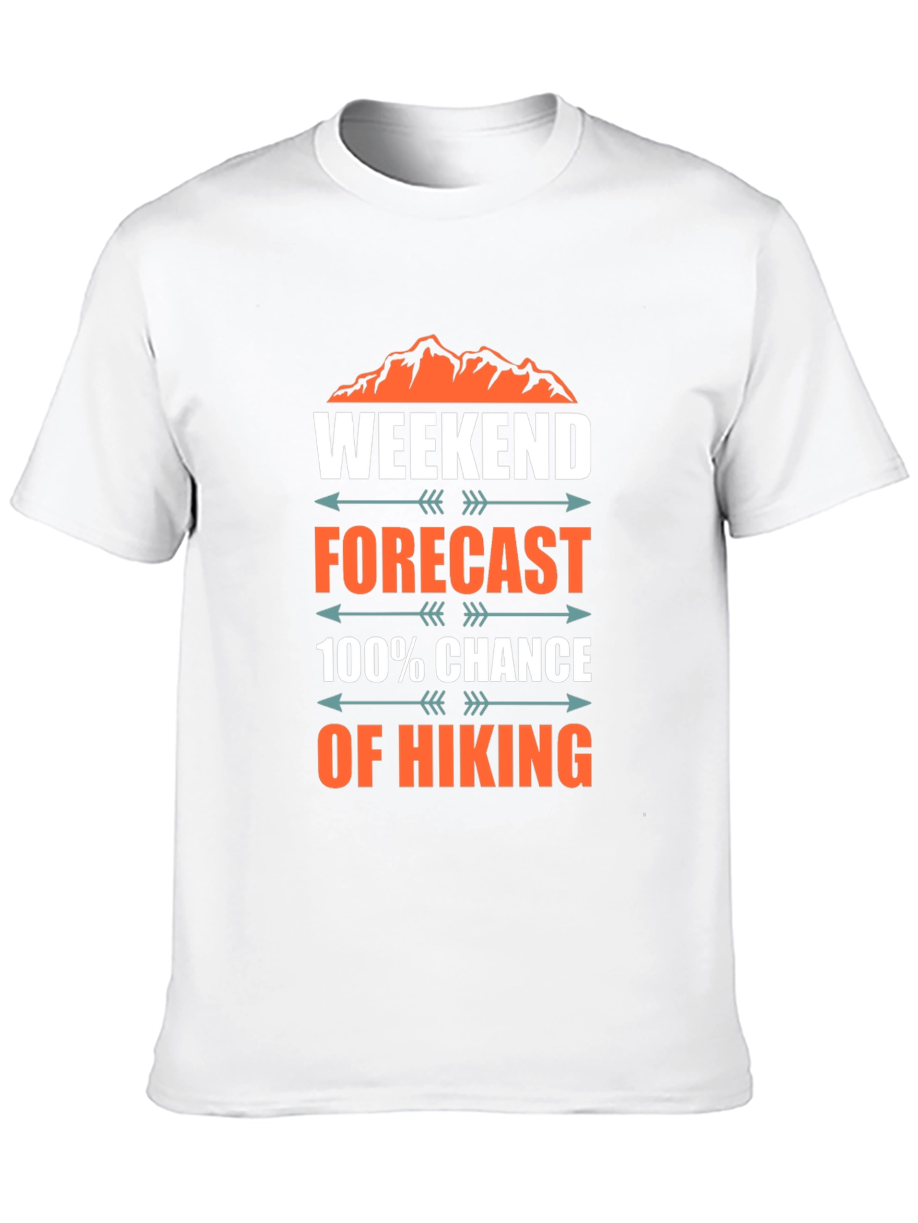 Hiking Forecast T-Shirt - Weekend Adventure