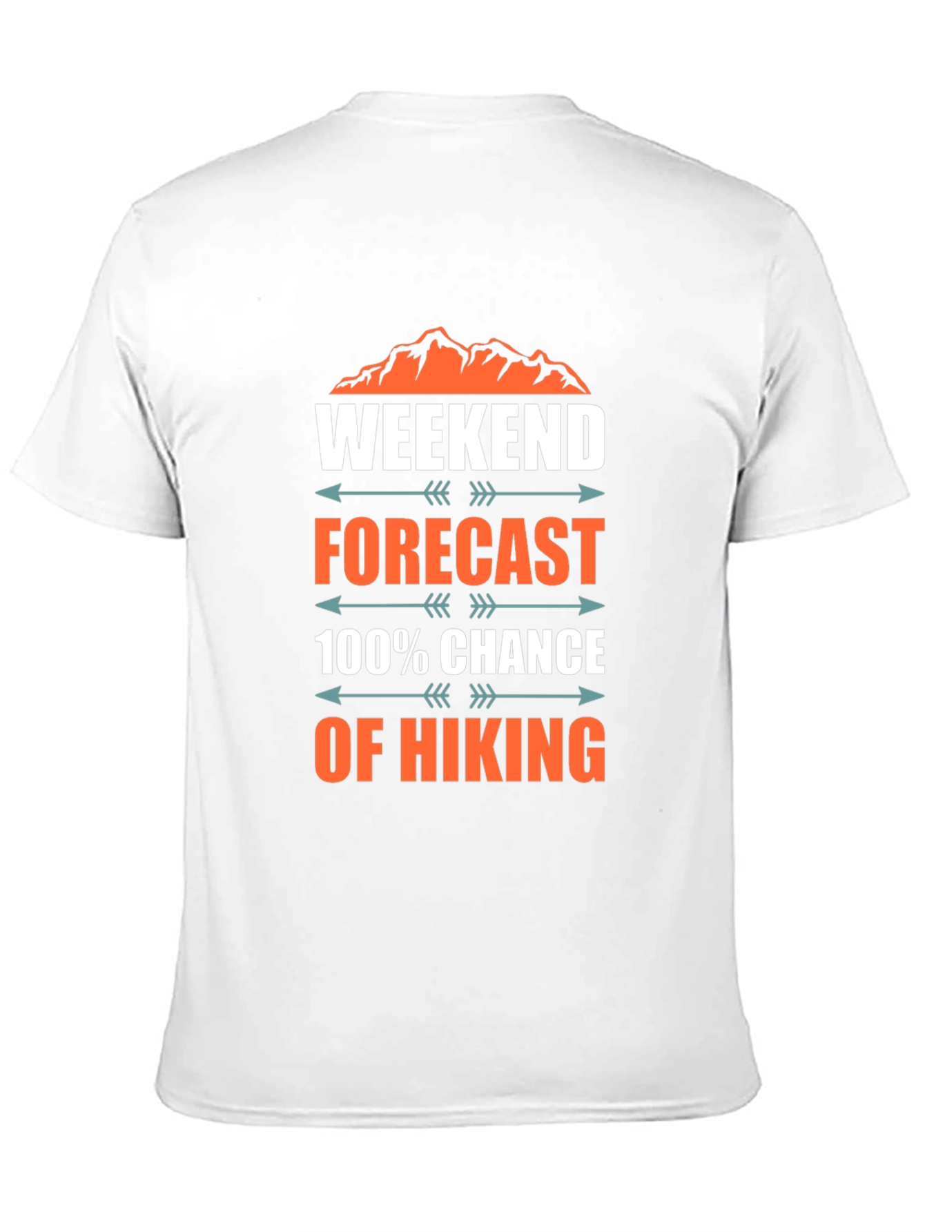 Hiking Forecast T-Shirt - Weekend Adventure