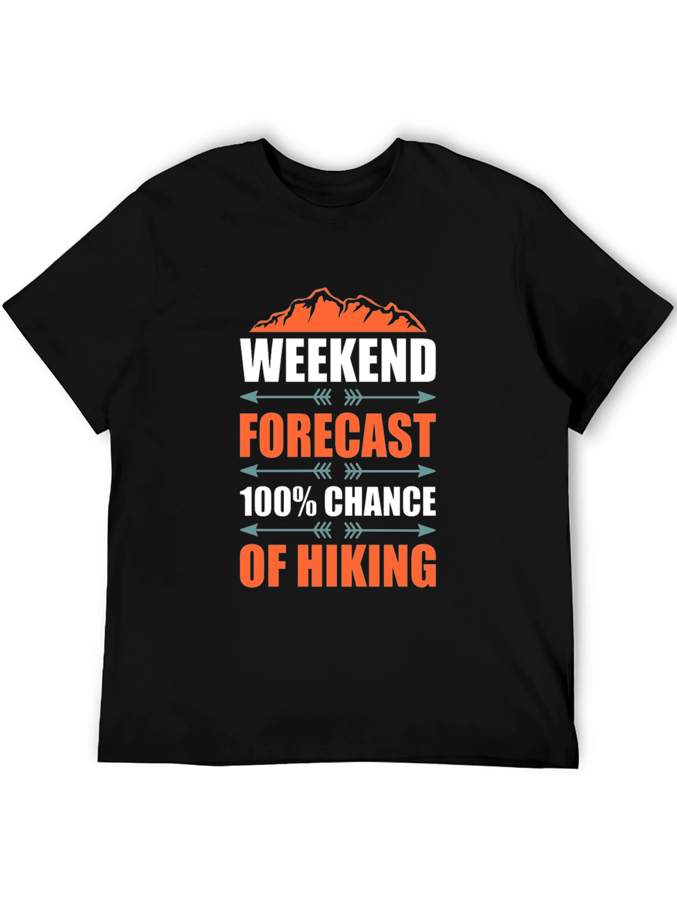 Hiking Forecast T-Shirt - Weekend Adventure
