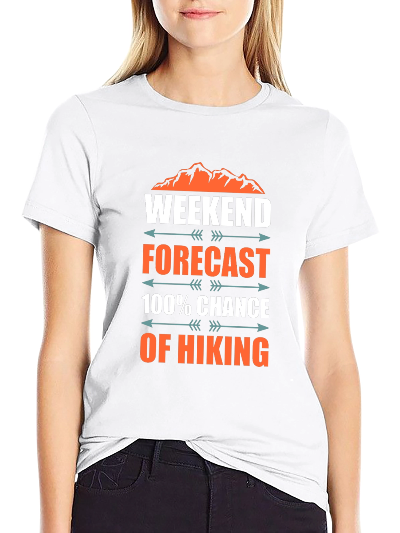 Hiking Forecast T-Shirt - Weekend Adventure