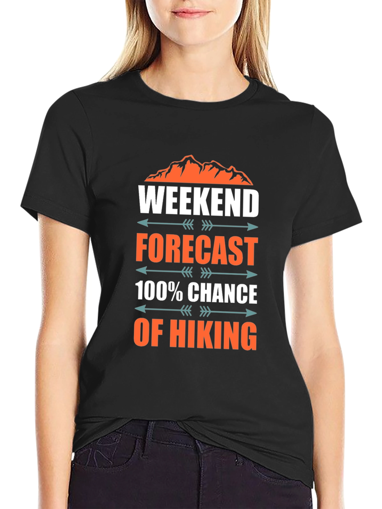 Hiking Forecast T-Shirt - Weekend Adventure