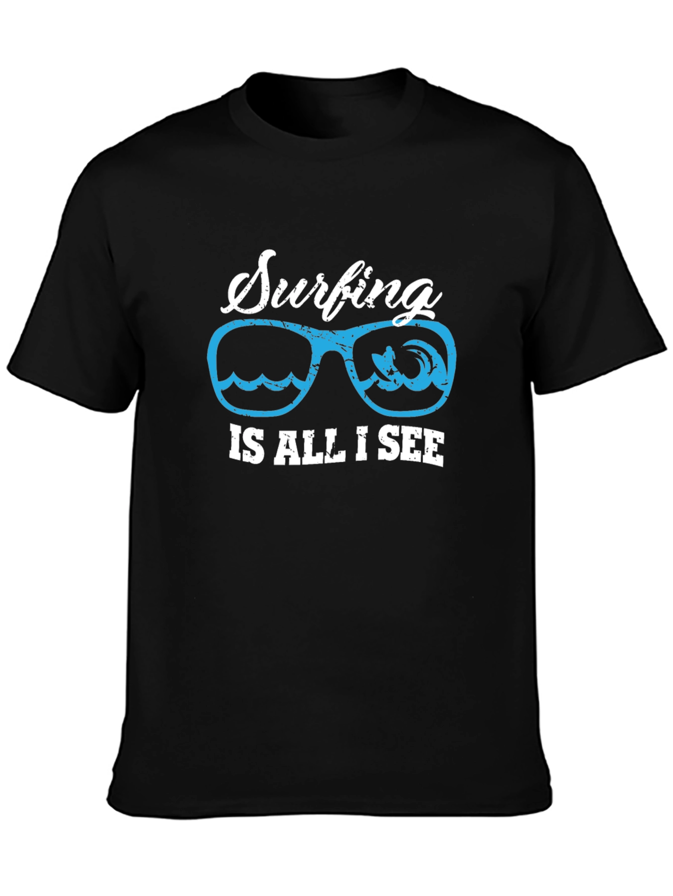 Surfing Is All I See Graphic Tee