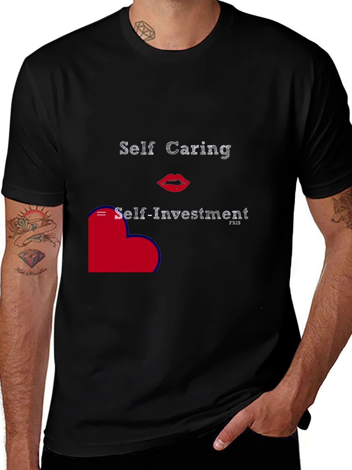 Self Caring & Self-Investment Graphic T-Shirt