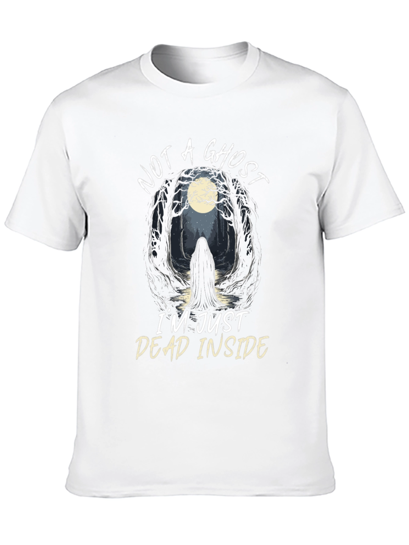 Not A Ghost T-Shirt - Dead Inside Tee