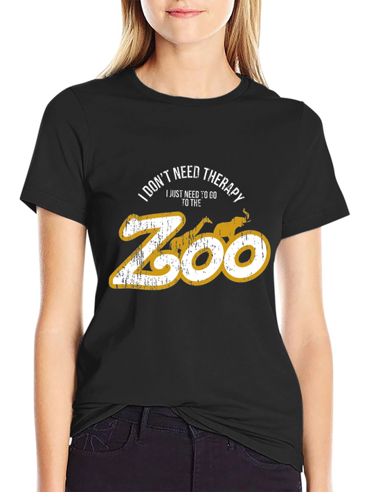 Zoo Therapy T-Shirt | Animal Lover Tee