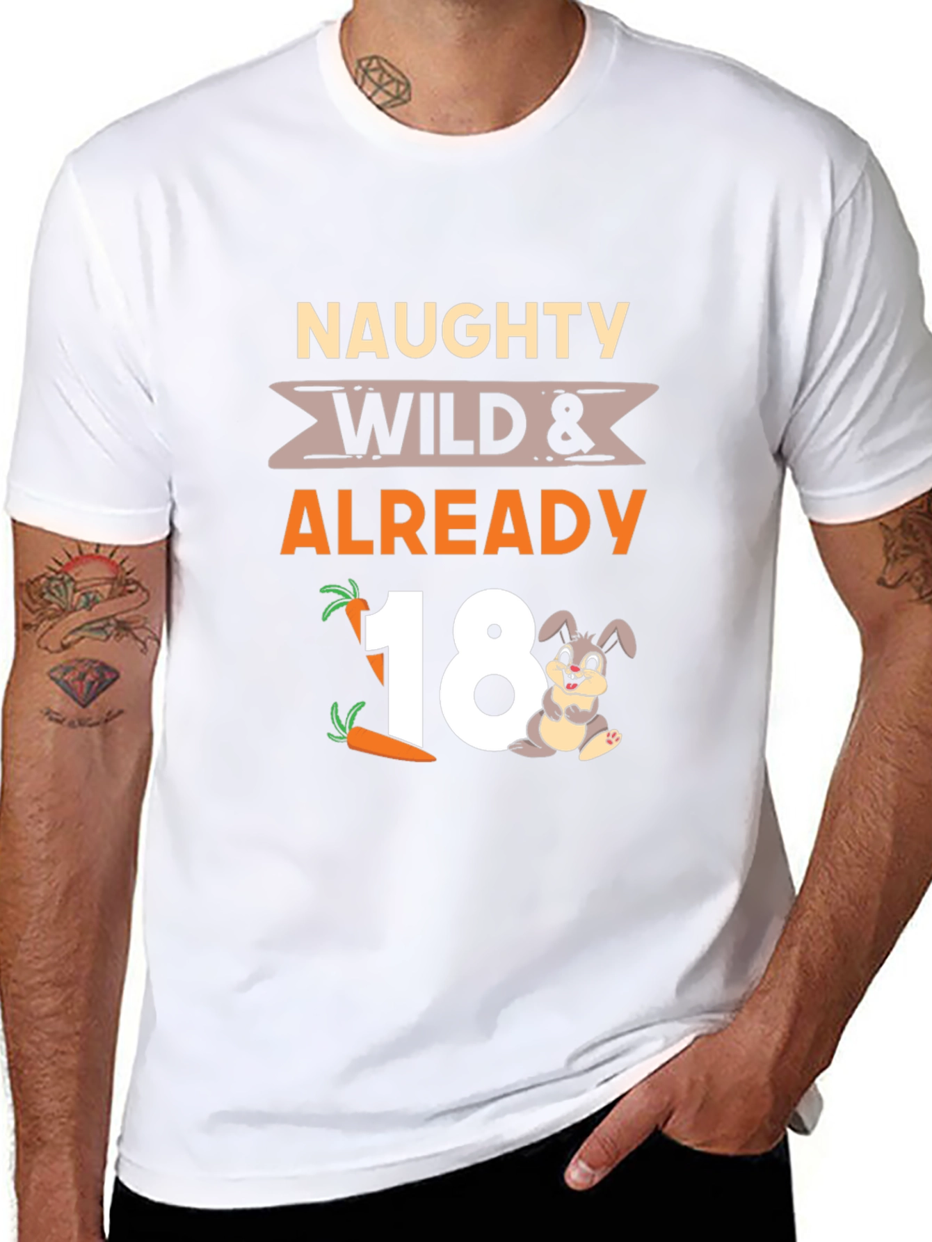 Naughty Wild & Already 18 T-Shirt