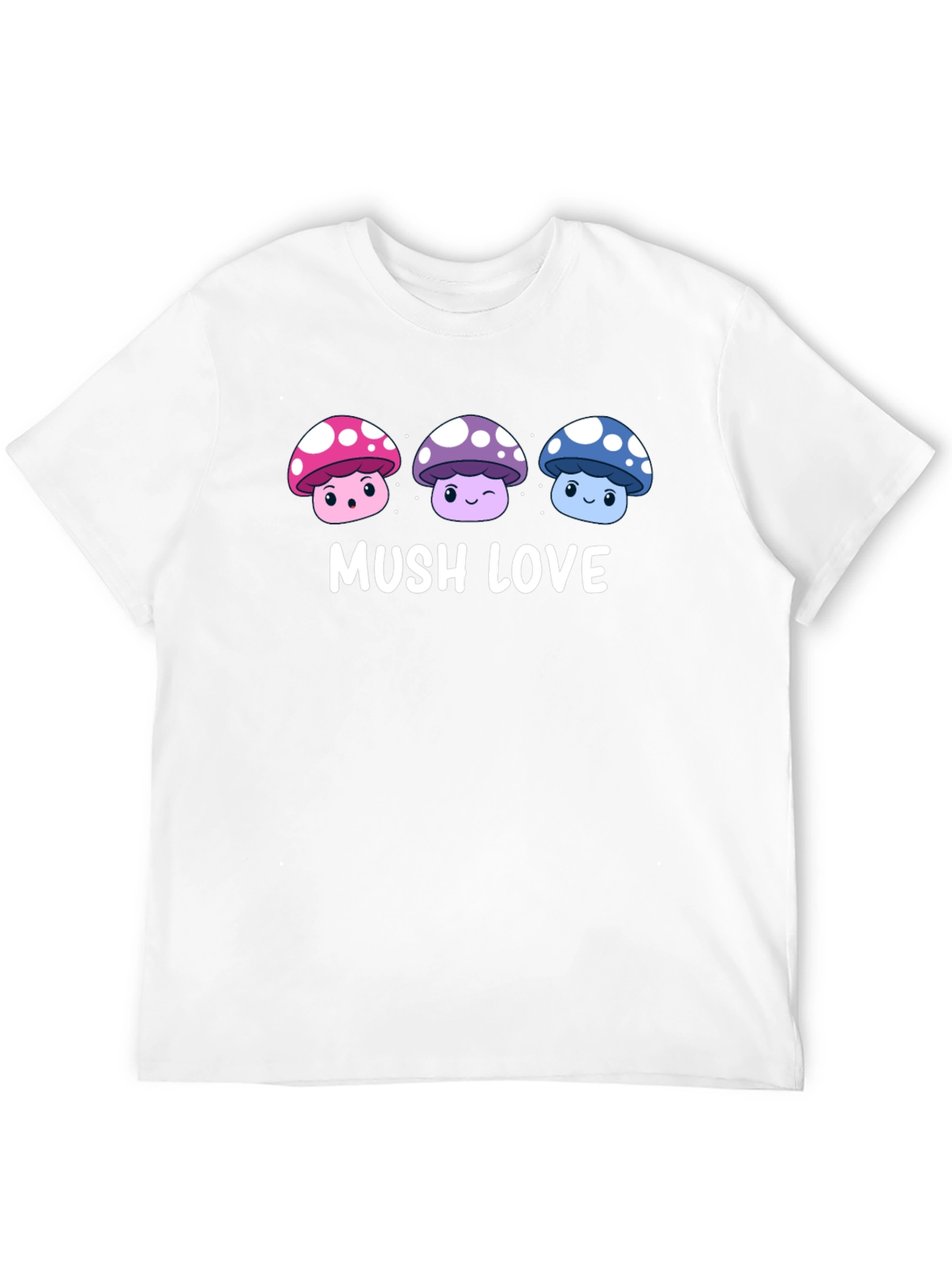 Mushroom Lover Graphic Tee - Mush Love T-Shirt
