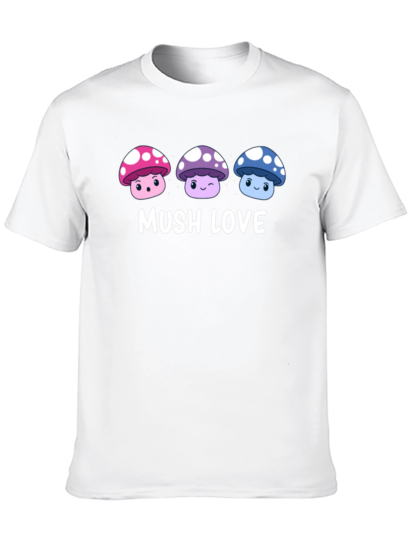 Mushroom Lover Graphic Tee - Mush Love T-Shirt