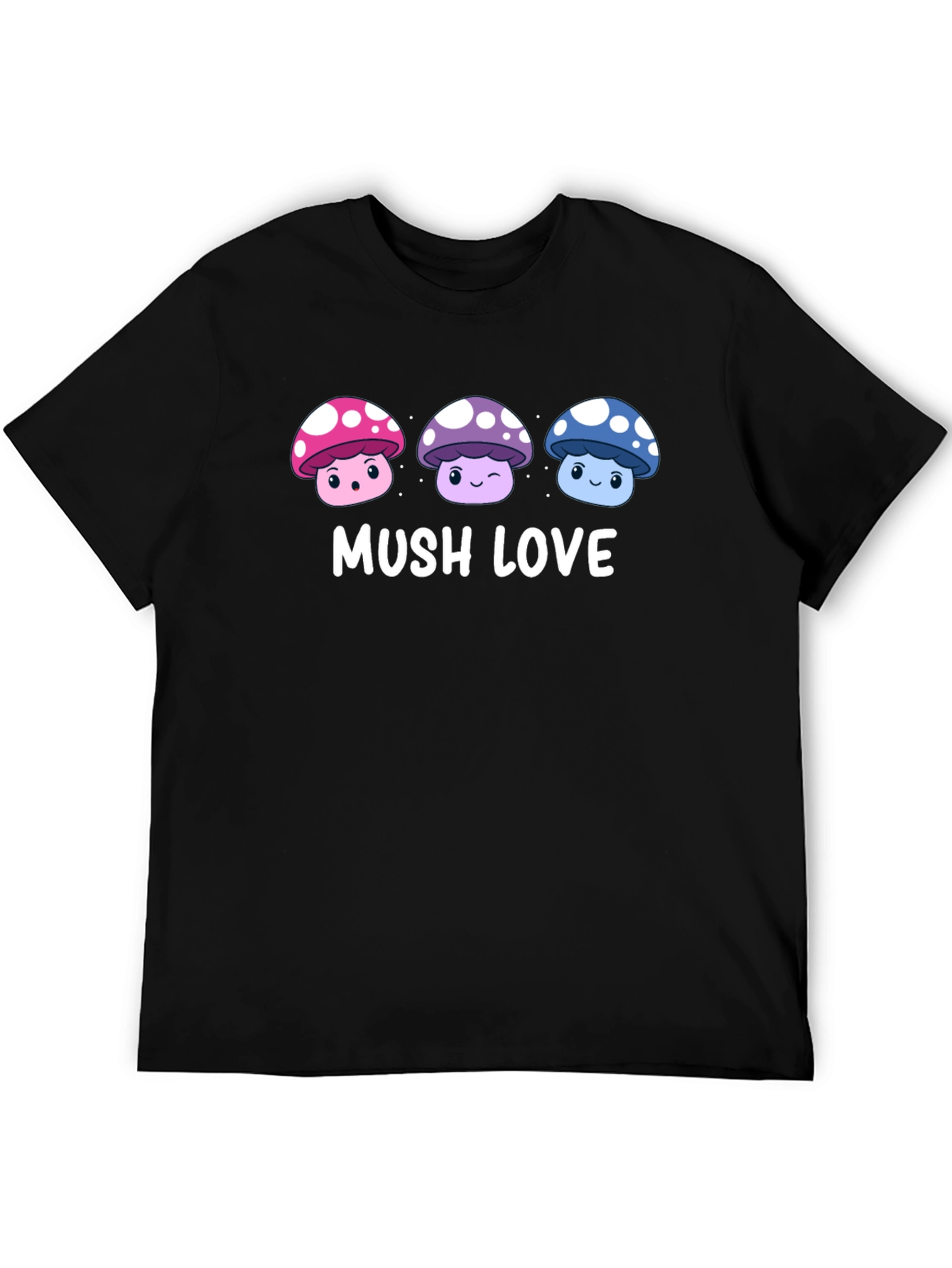 Mushroom Lover Graphic Tee - Mush Love T-Shirt