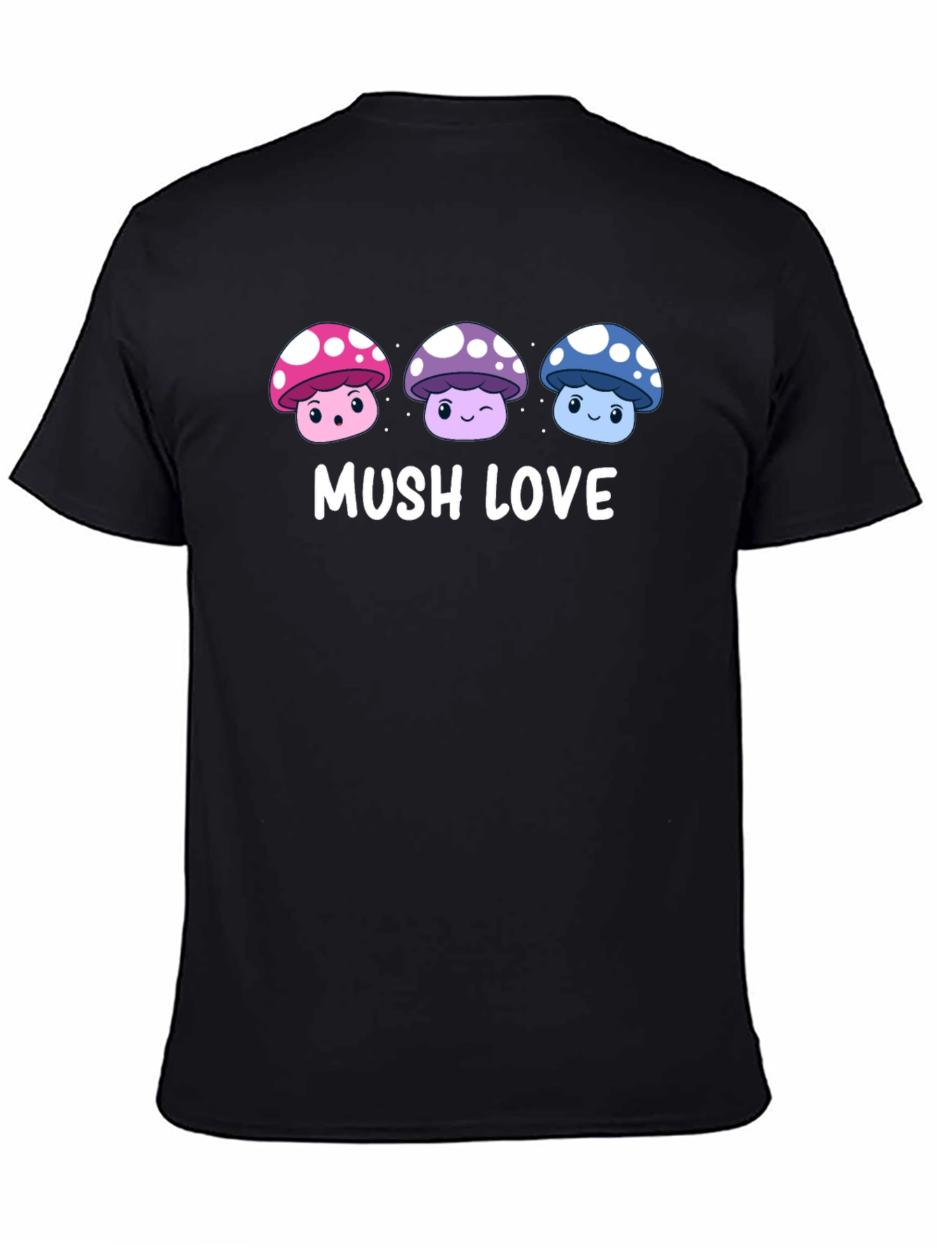 Mushroom Lover Graphic Tee - Mush Love T-Shirt