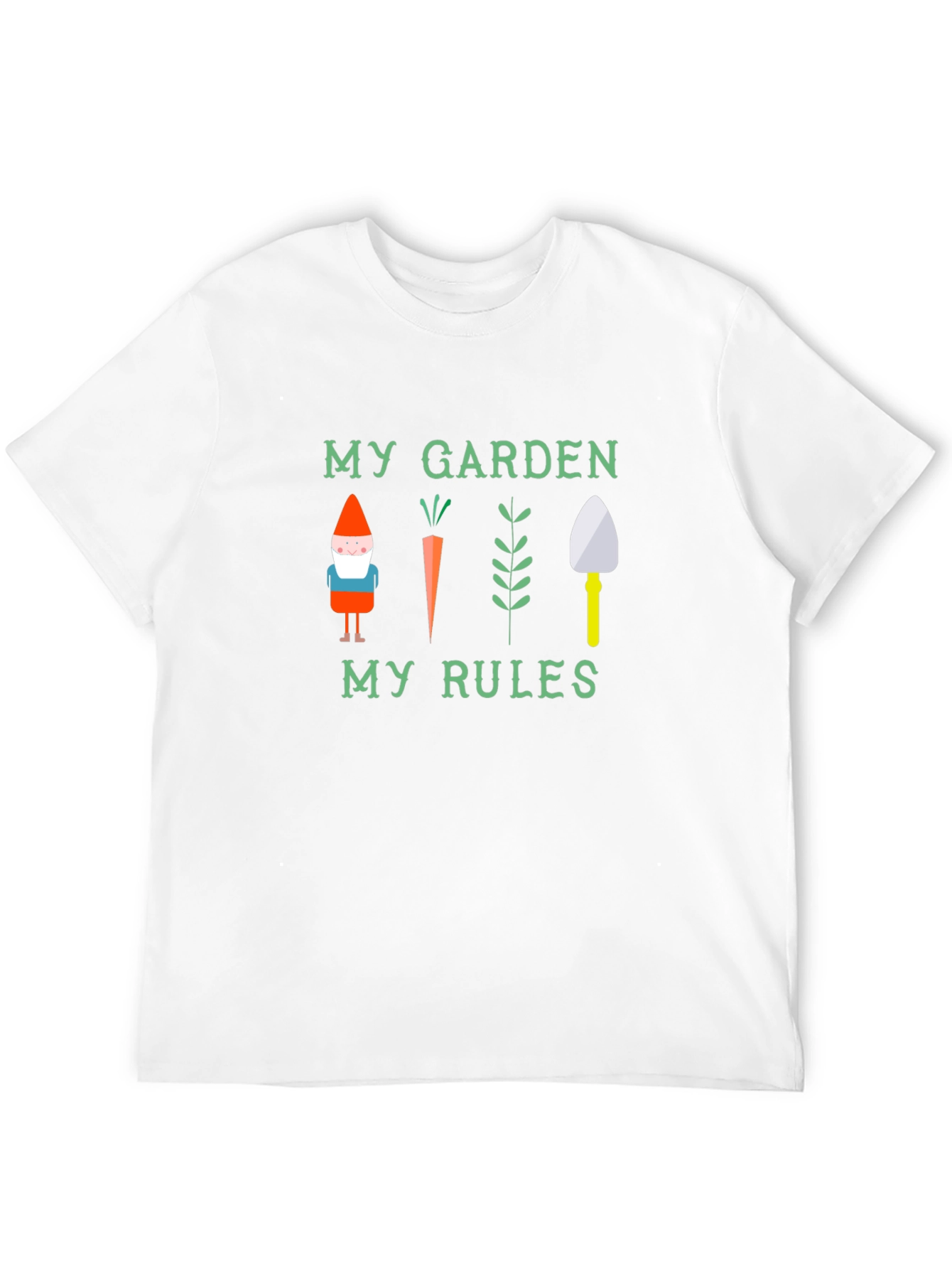 My Garden My Rules Black T-Shirt
