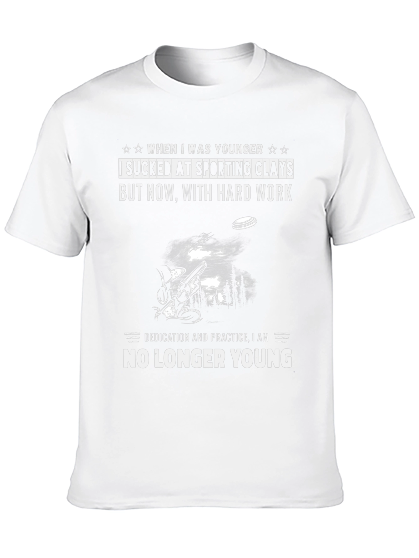 Sporting Clays T-Shirt: Dedication and Practice