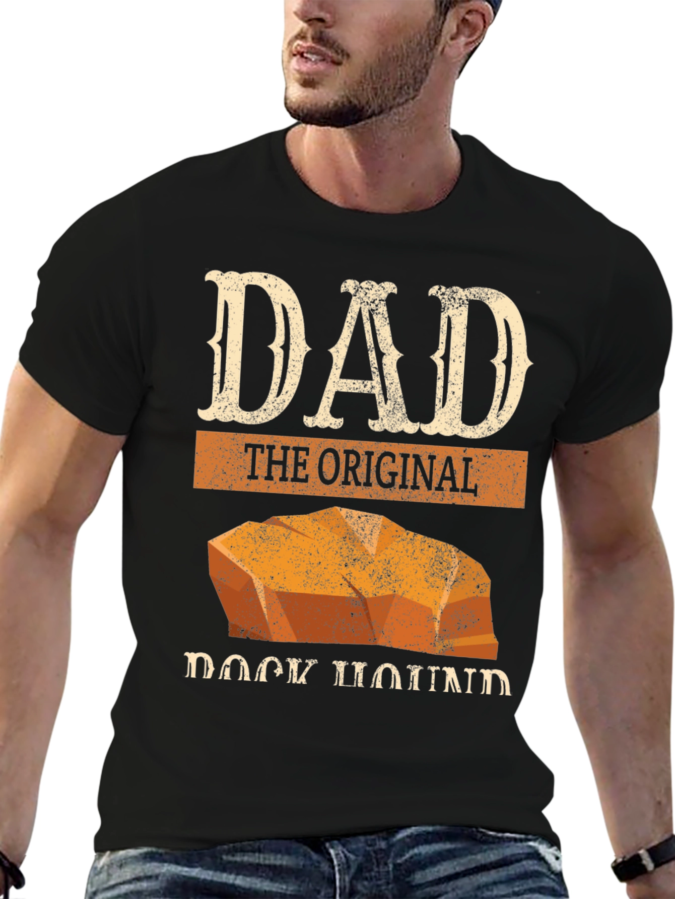 Dad The Original Rock Hound T-Shirt