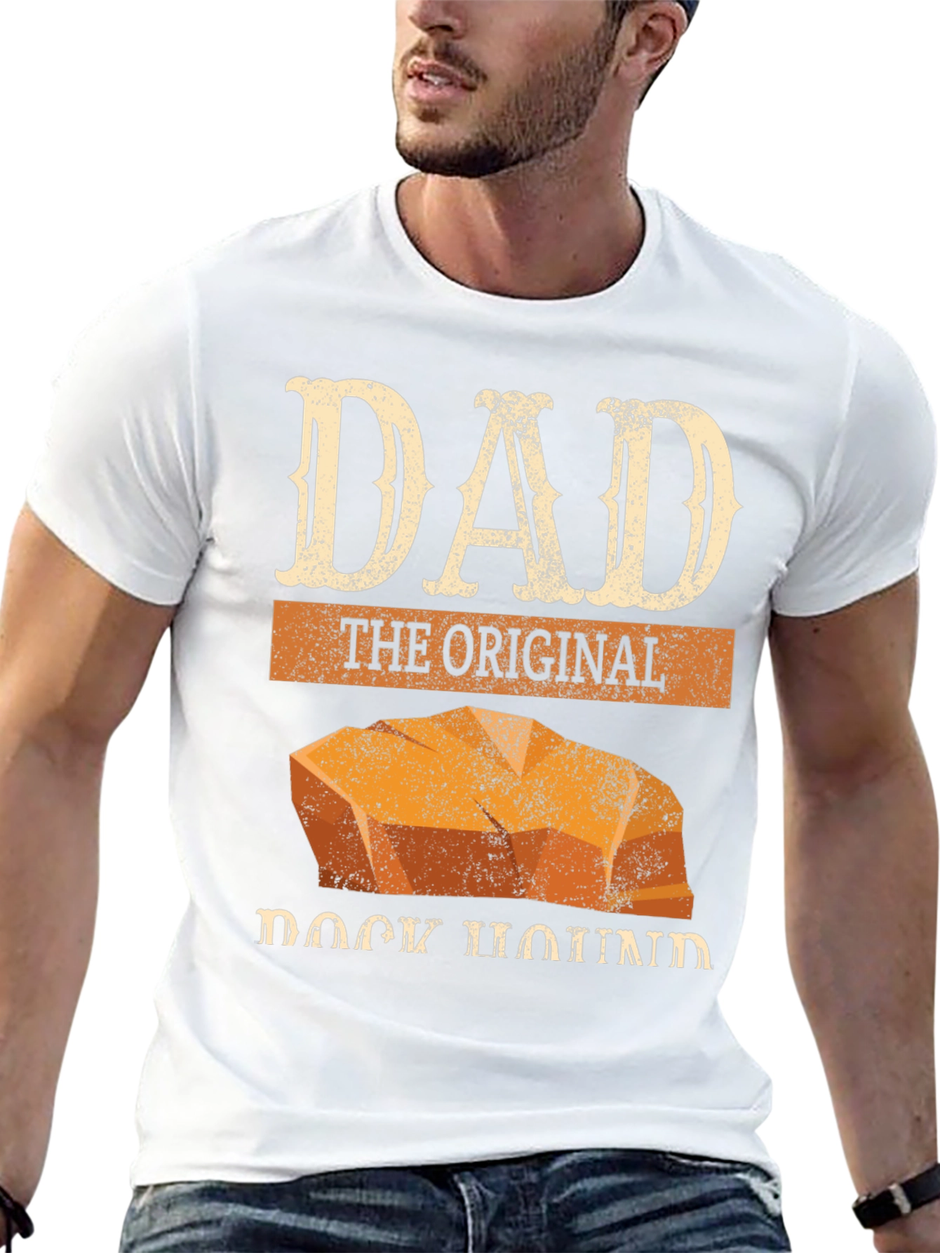 Dad The Original Rock Hound T-Shirt