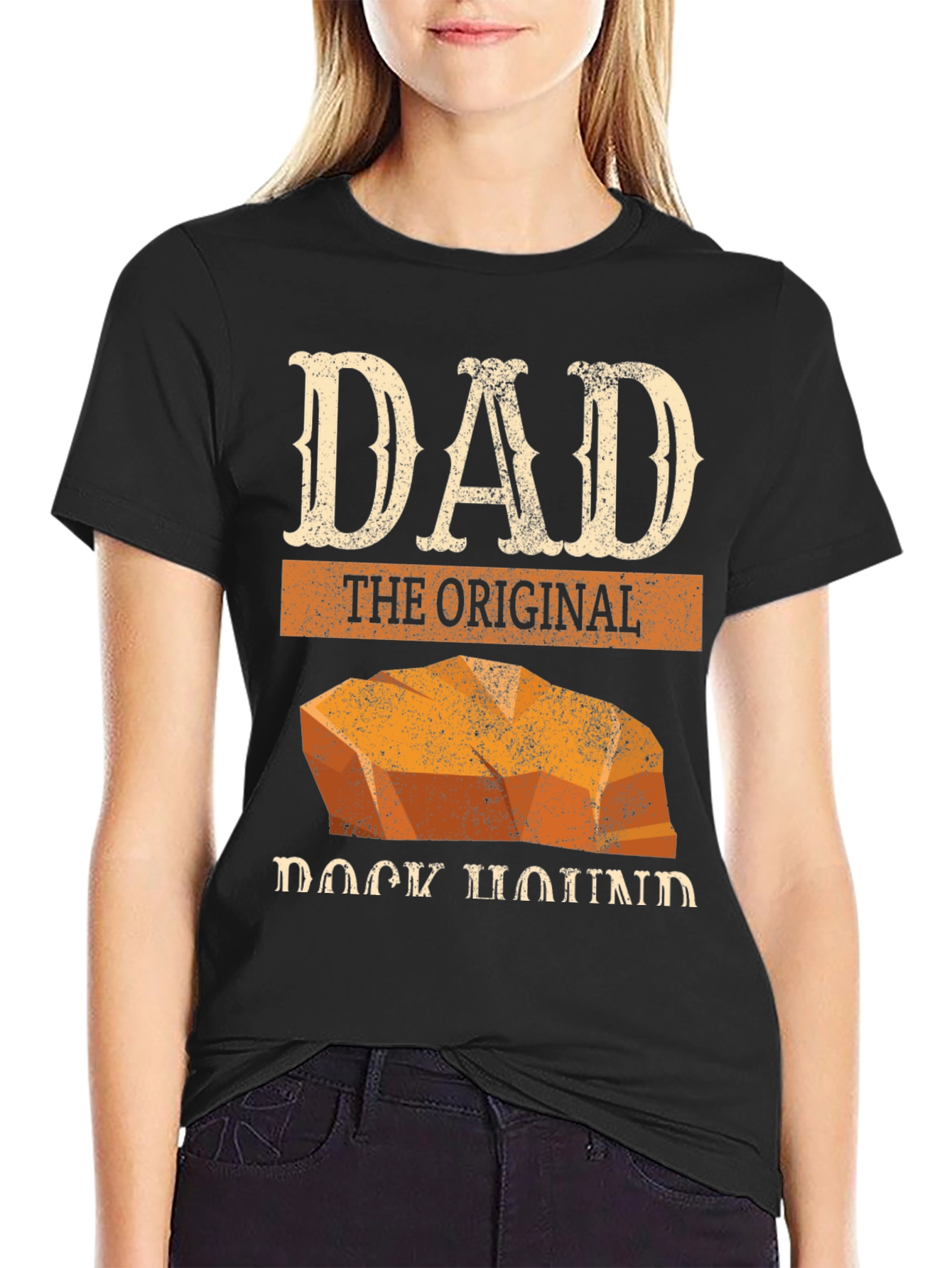 Dad The Original Rock Hound T-Shirt