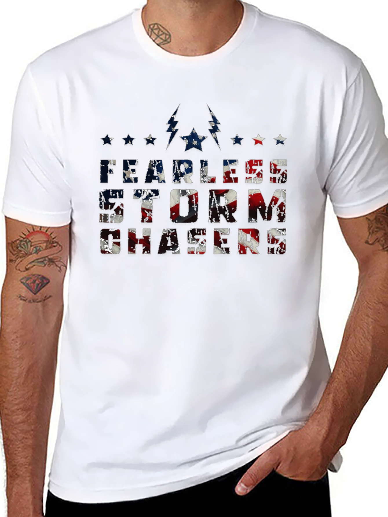 Fearless Storm Chasers Graphic Tee