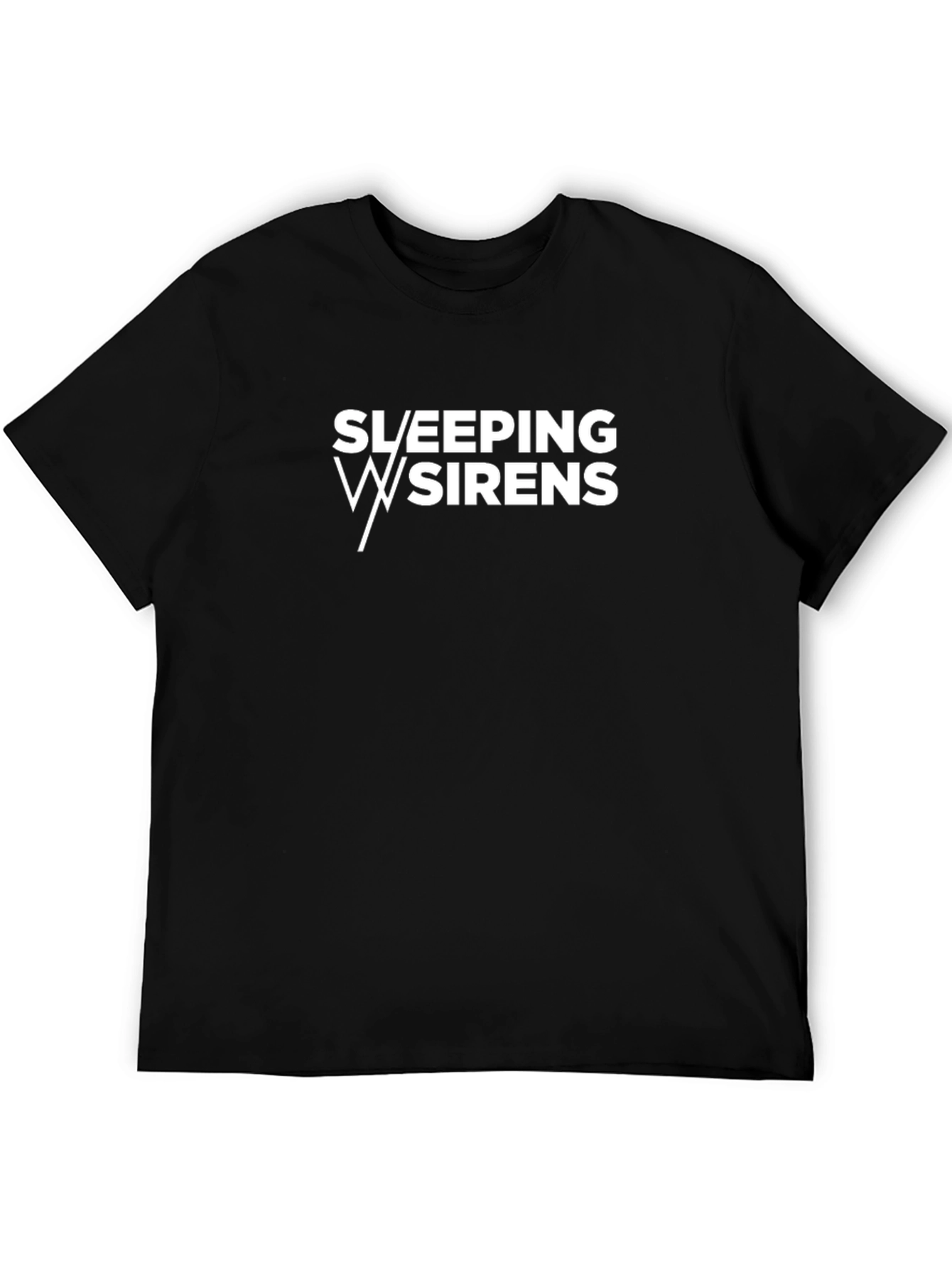 Sleeping with Sirens Black Graphic T-Shirt