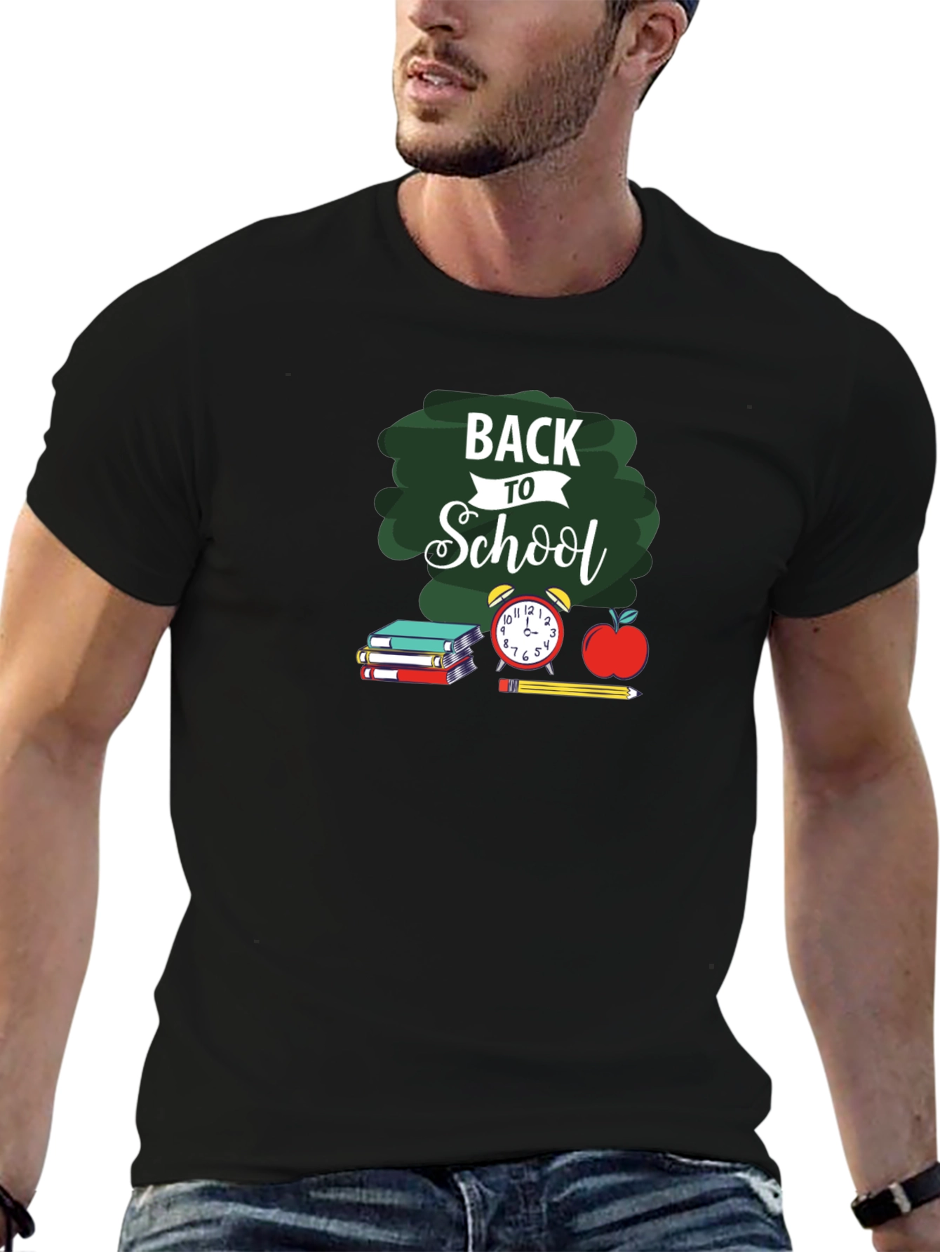 Back to School Black T-Shirt