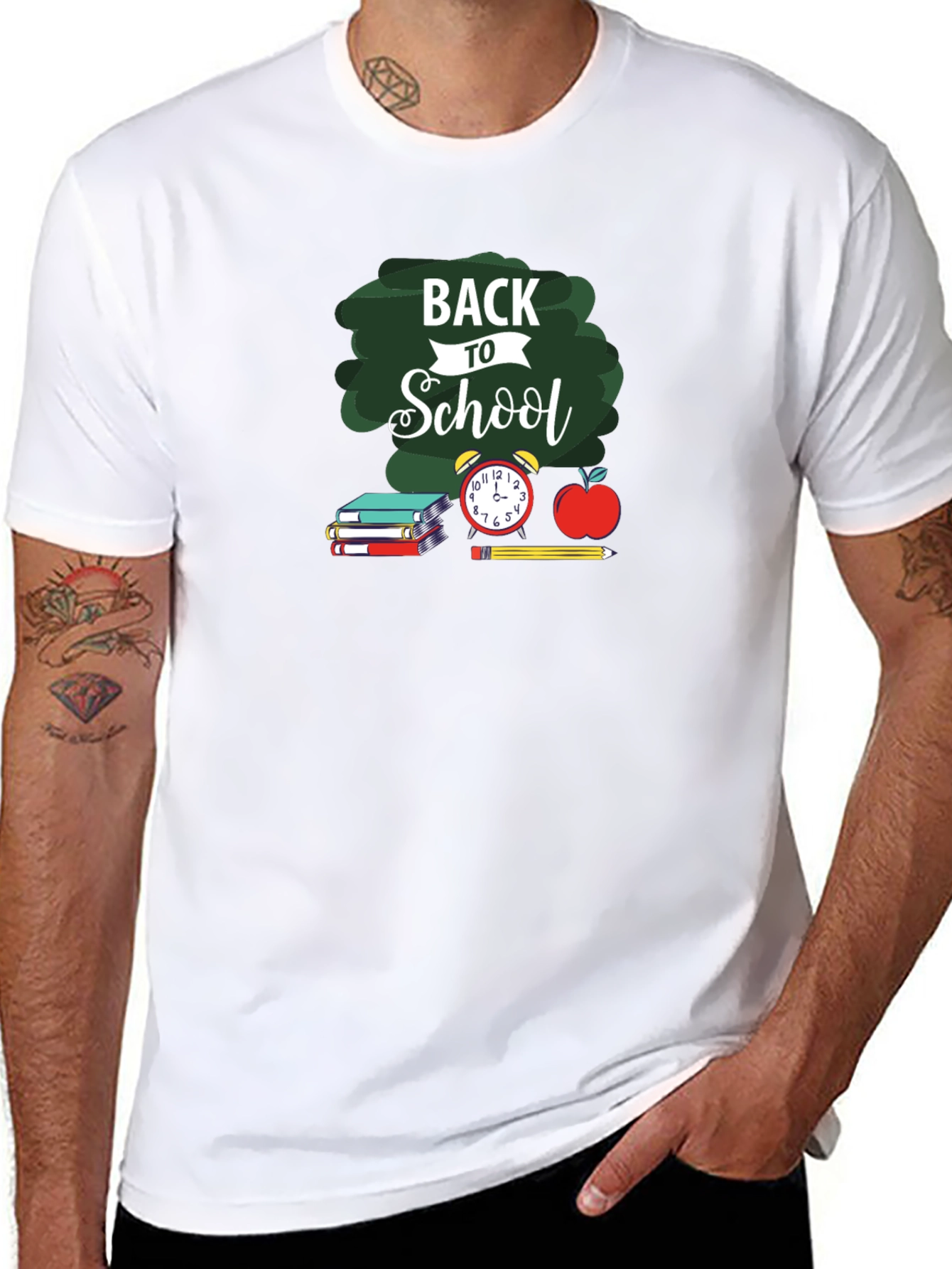 Back to School Black T-Shirt